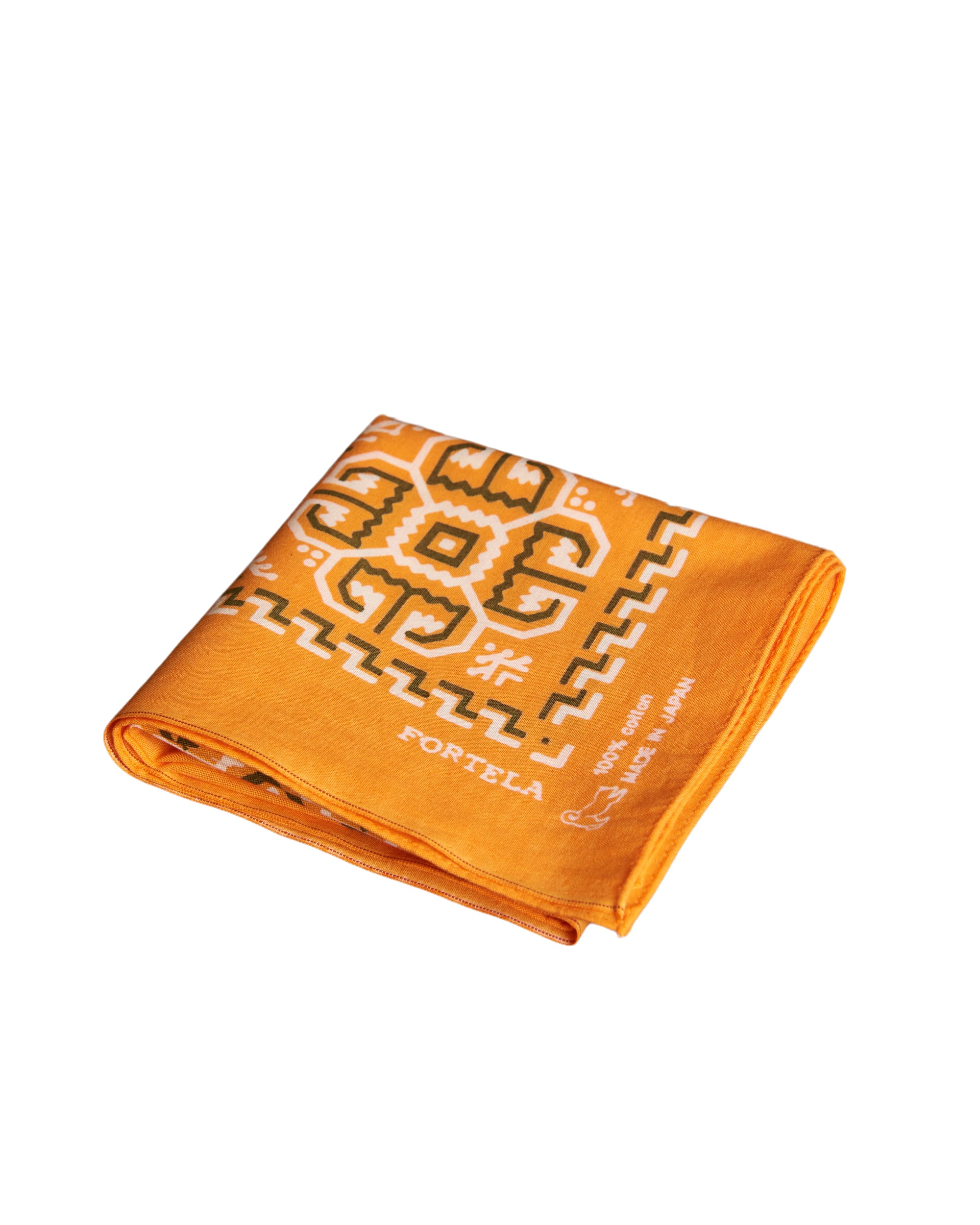 Bandana In Cotone con Stampa "Ikara"