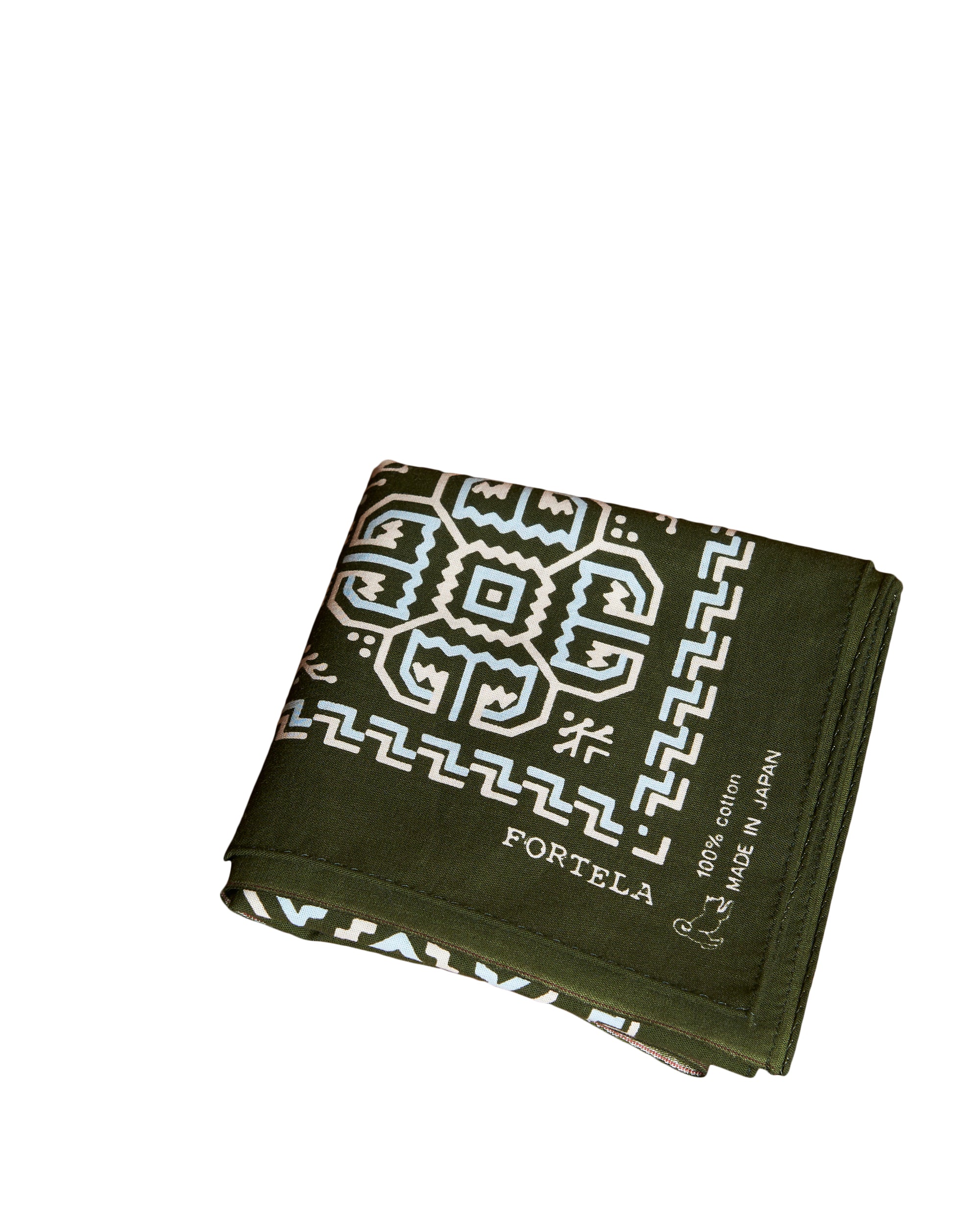 Bandana In Cotone con Stampa "Ikara"