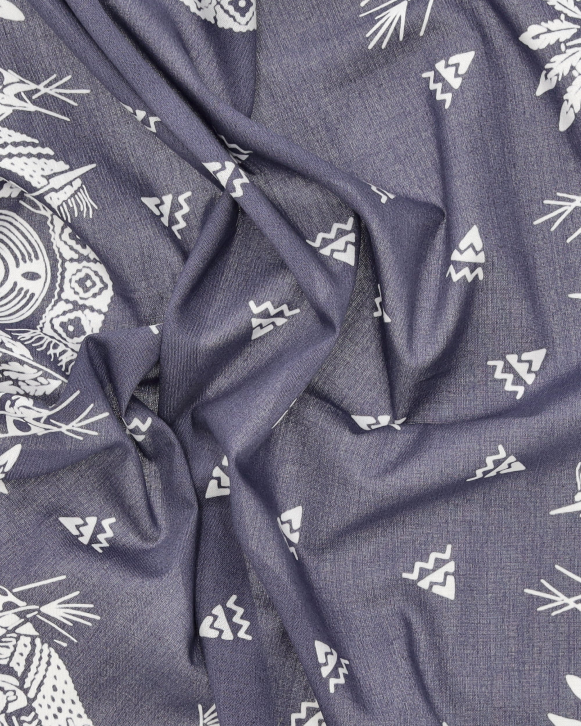 Cotton Bandana with "Apach" Print