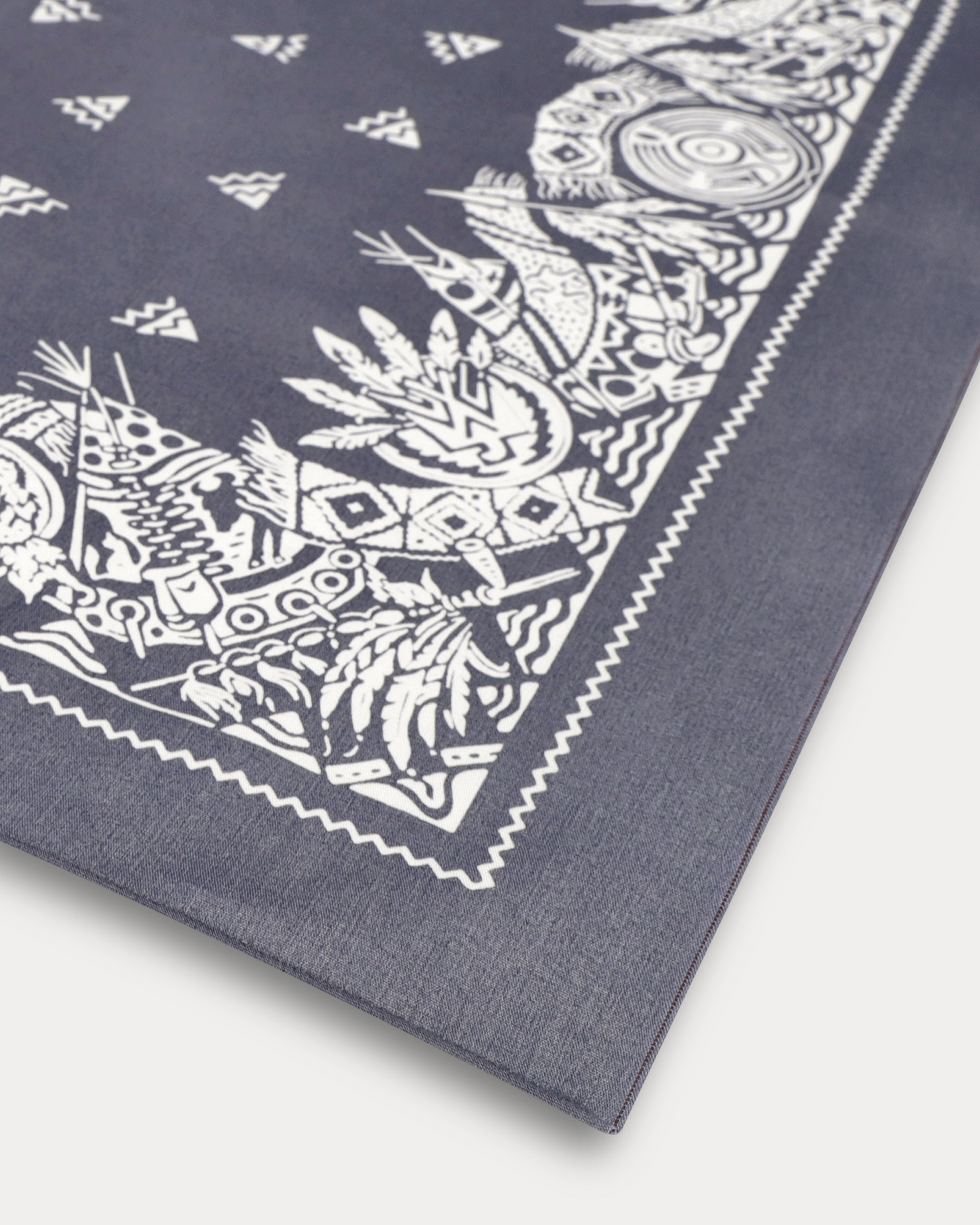 Cotton Bandana with "Apach" Print