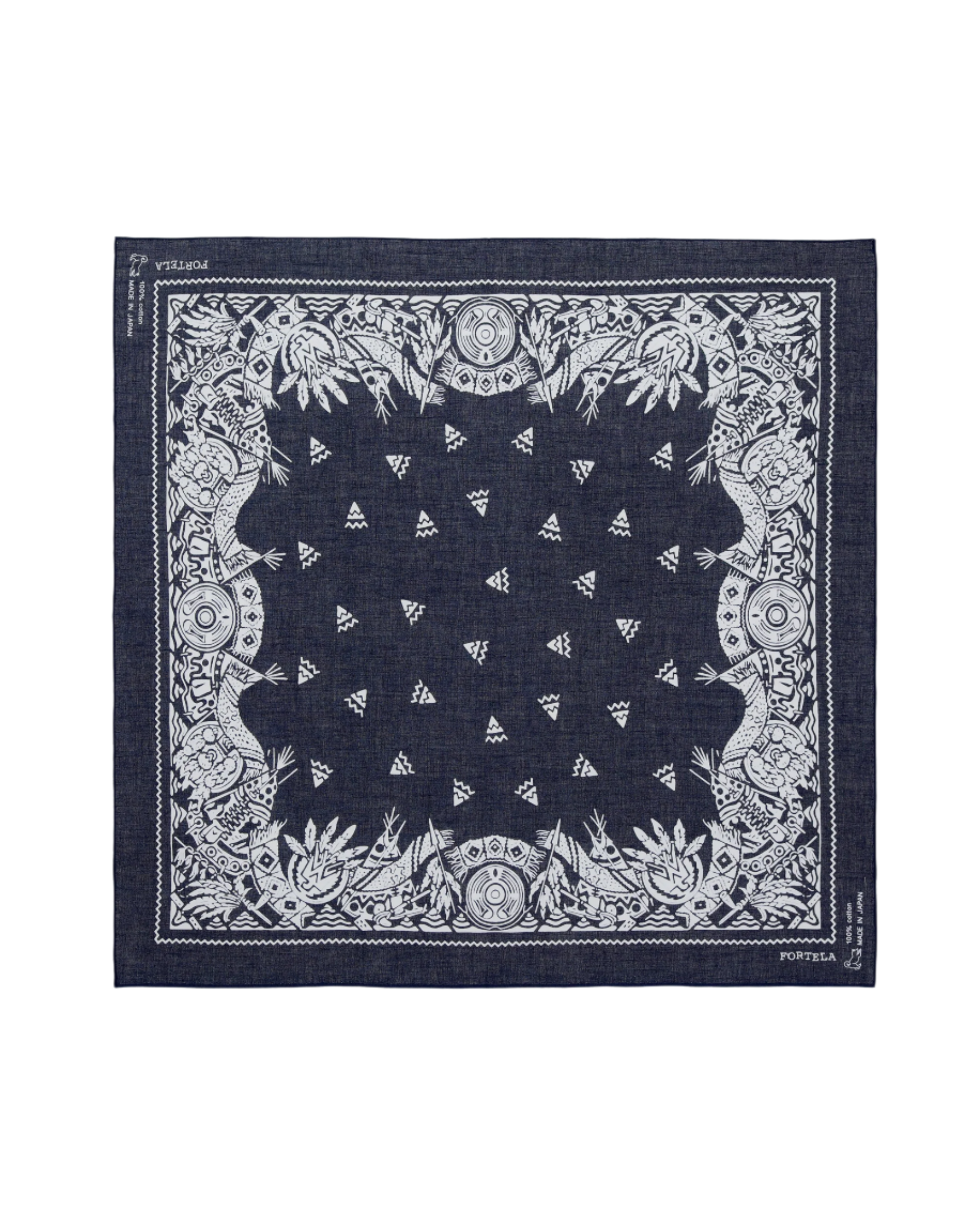 Bandana in Cotone con Stampa "Apach"