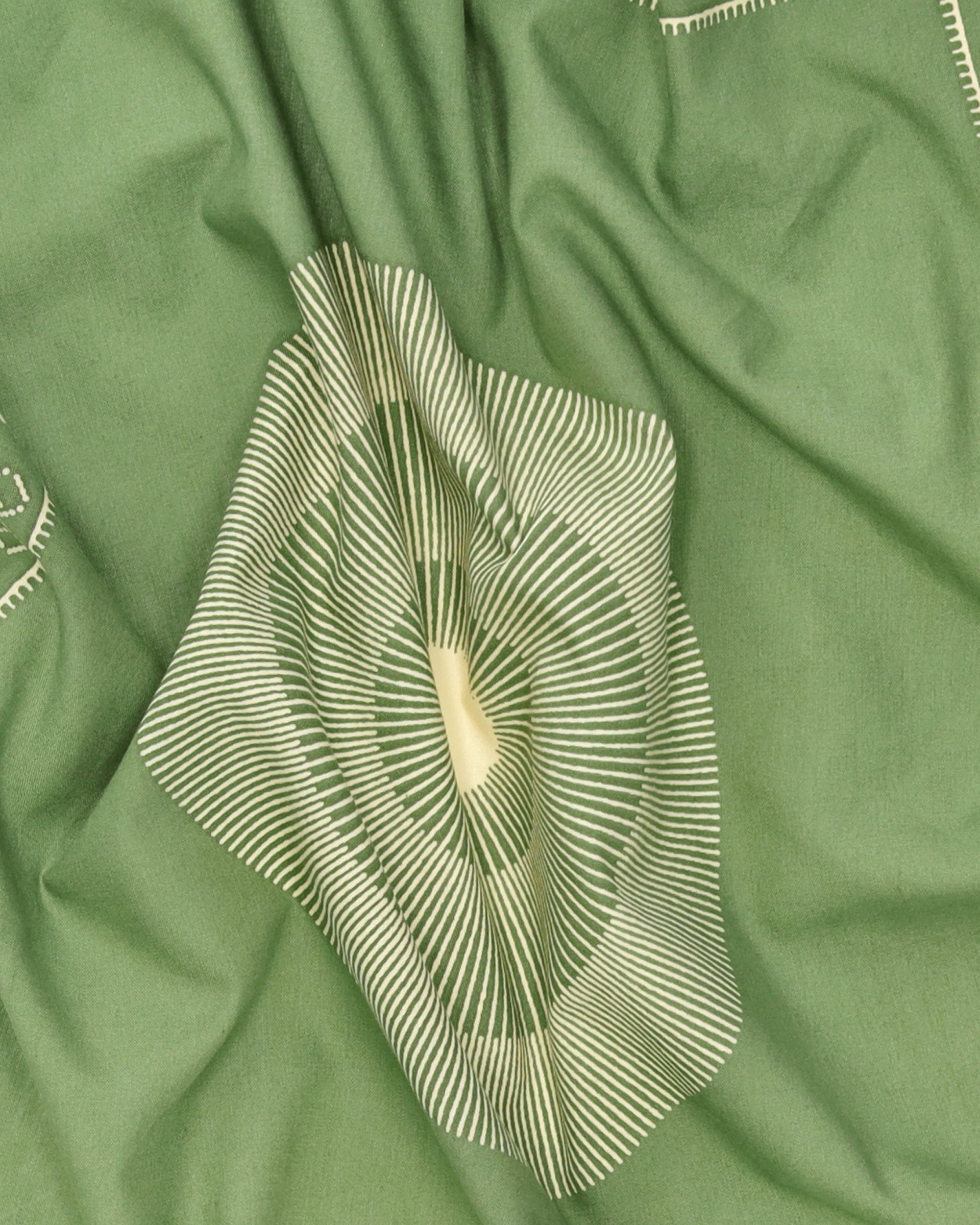 Cotton Bandana with "Circle" Print