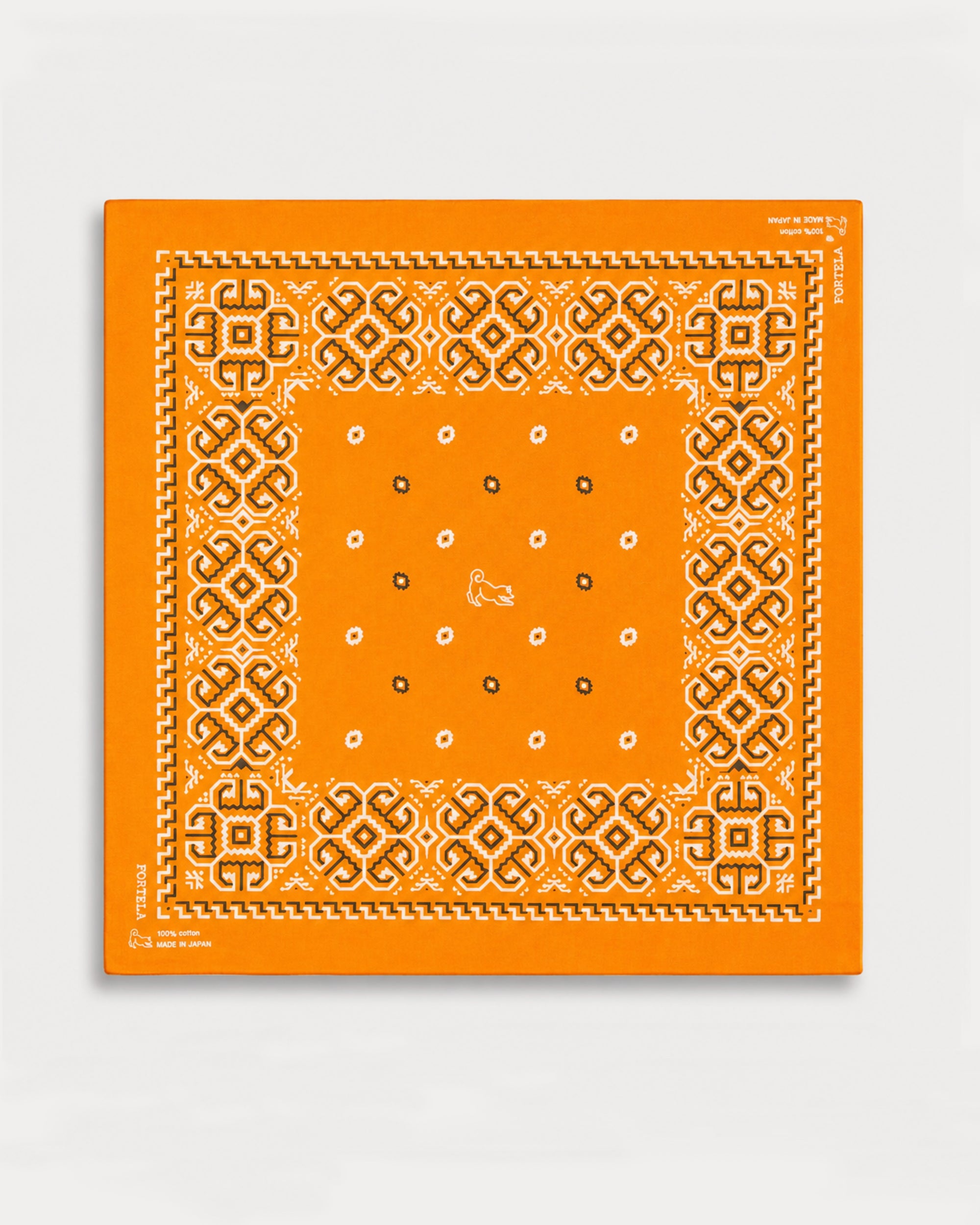 Bandana In Cotone con Stampa "Ikara"