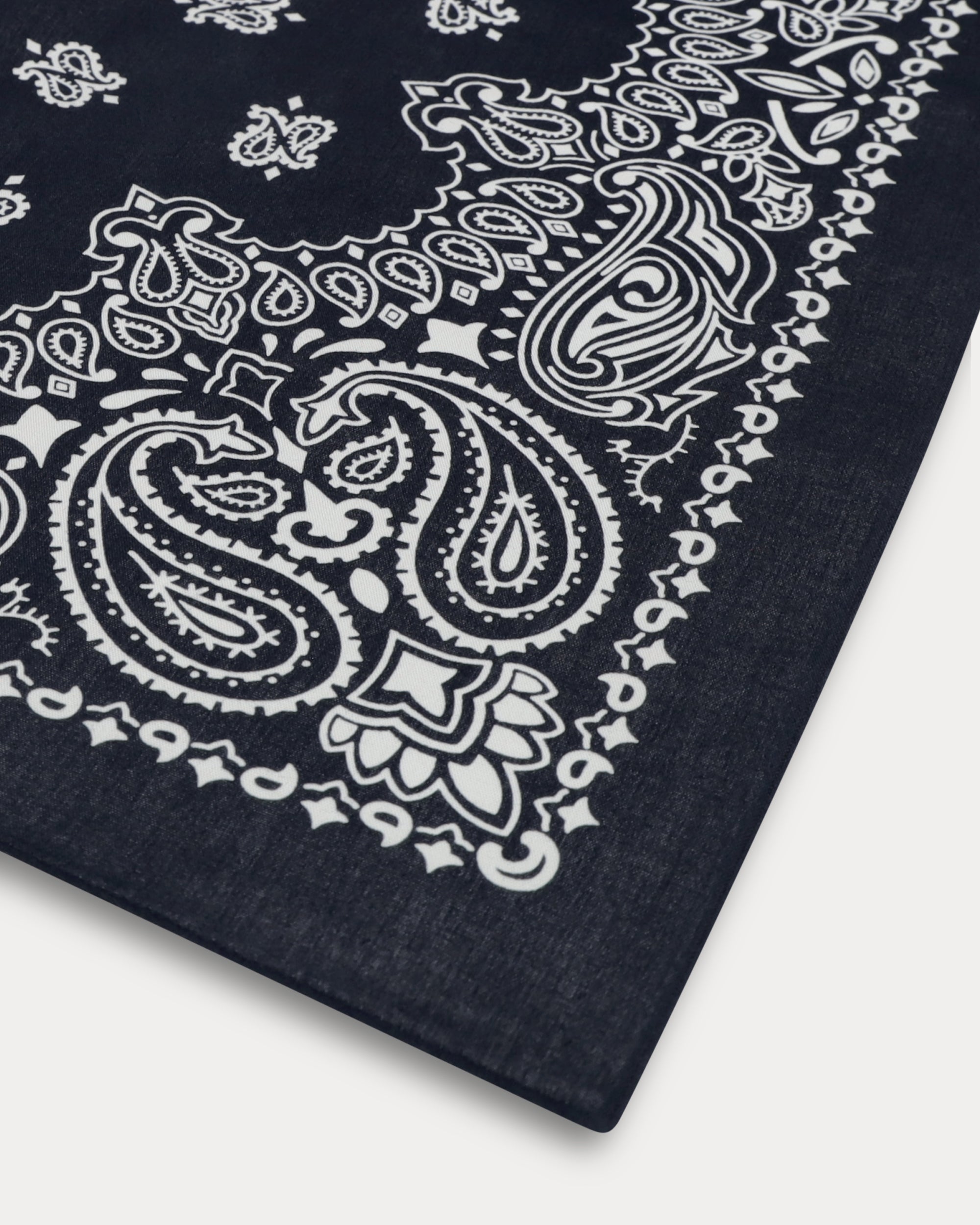 Bandana In Cotone con Stampa "Paisley"