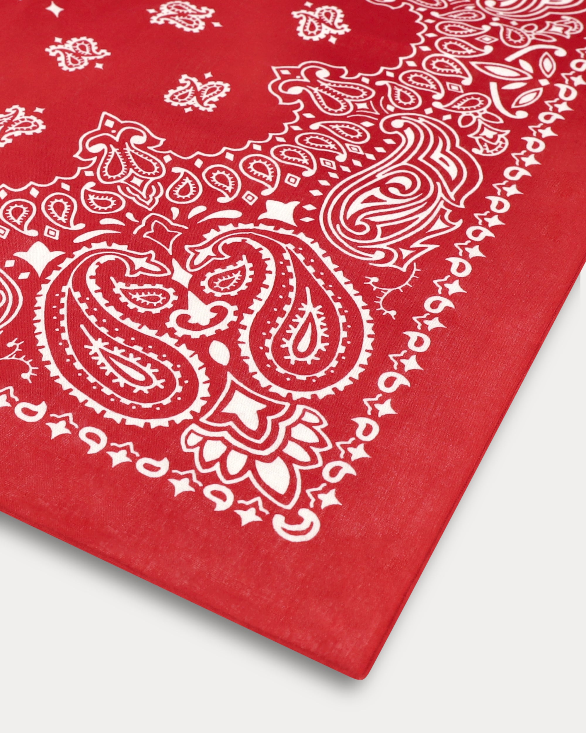 Bandana In Cotone con Stampa "Paisley"