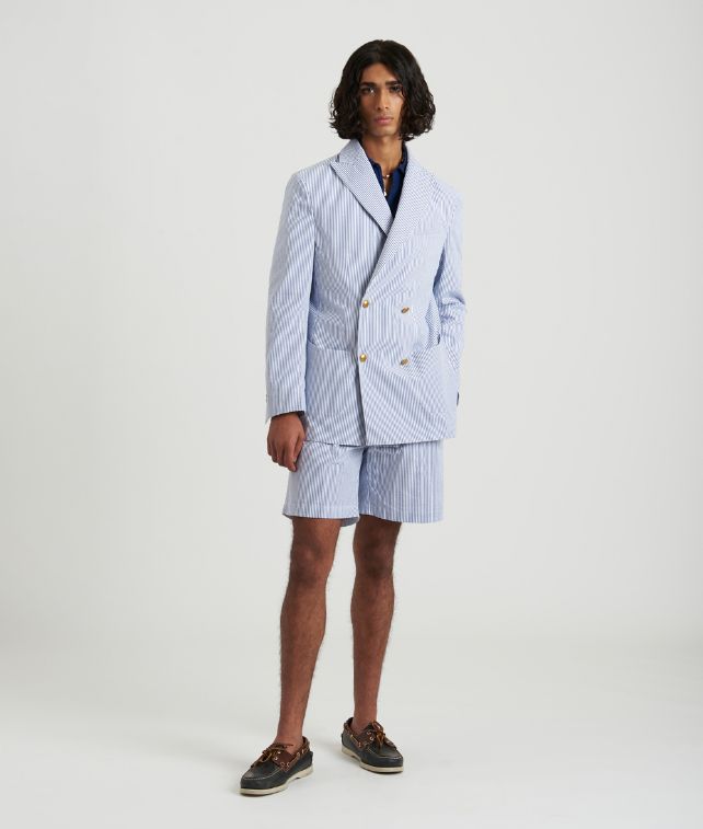 Beachshort Bermuda In Cotone Con Pences