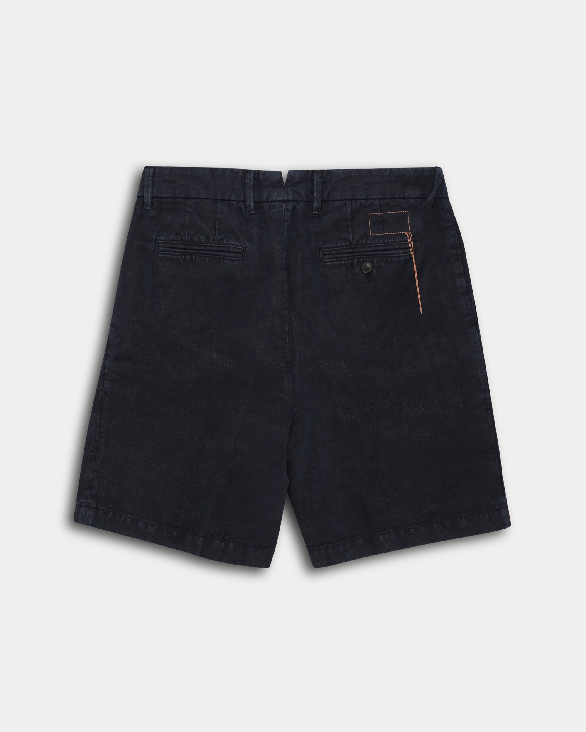 Beachshort Bermuda In Lino Con Pences