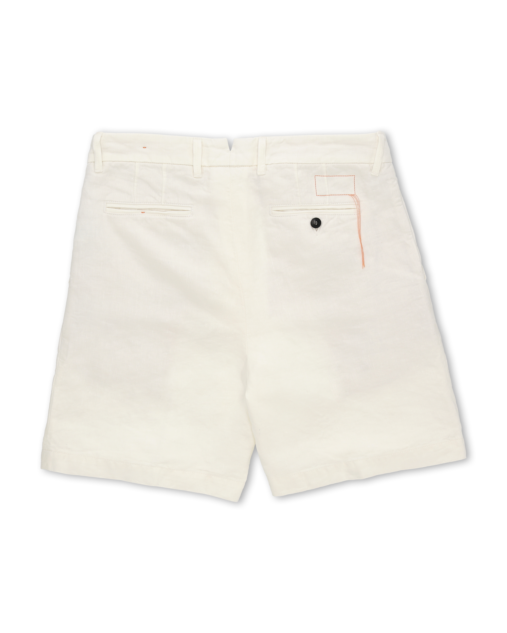 Beachshort Bermuda In Lino Con Pences