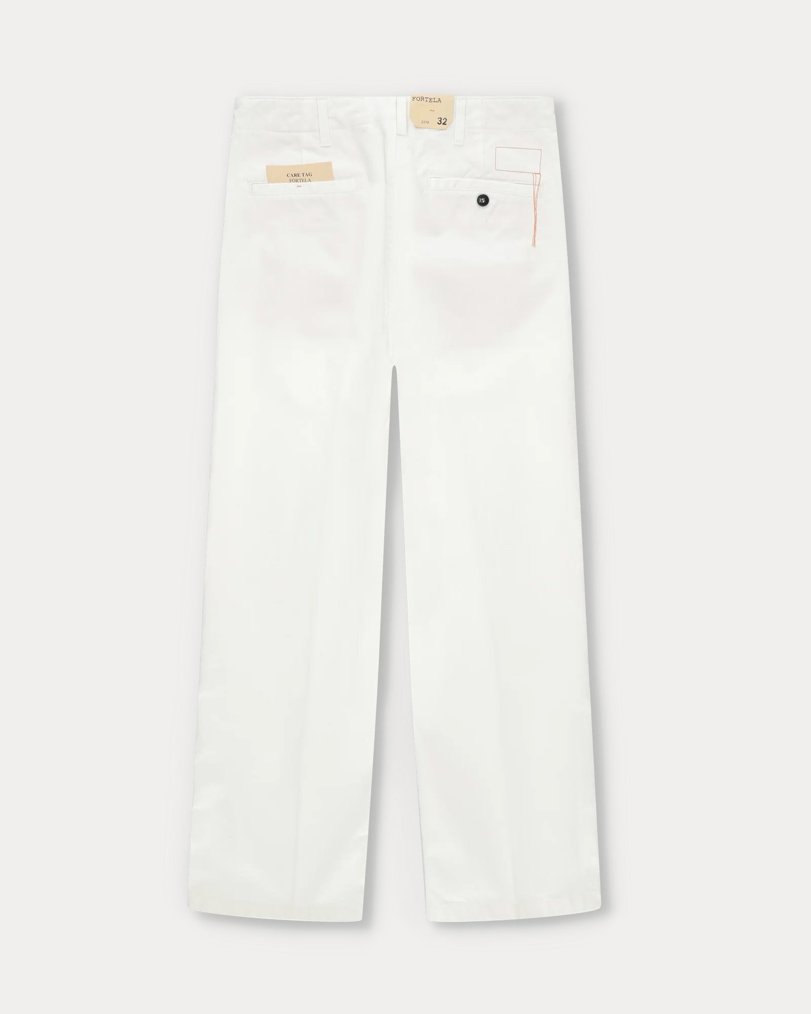 Ben Pantaloni Chino In Gabardine di Cotone Pesante
