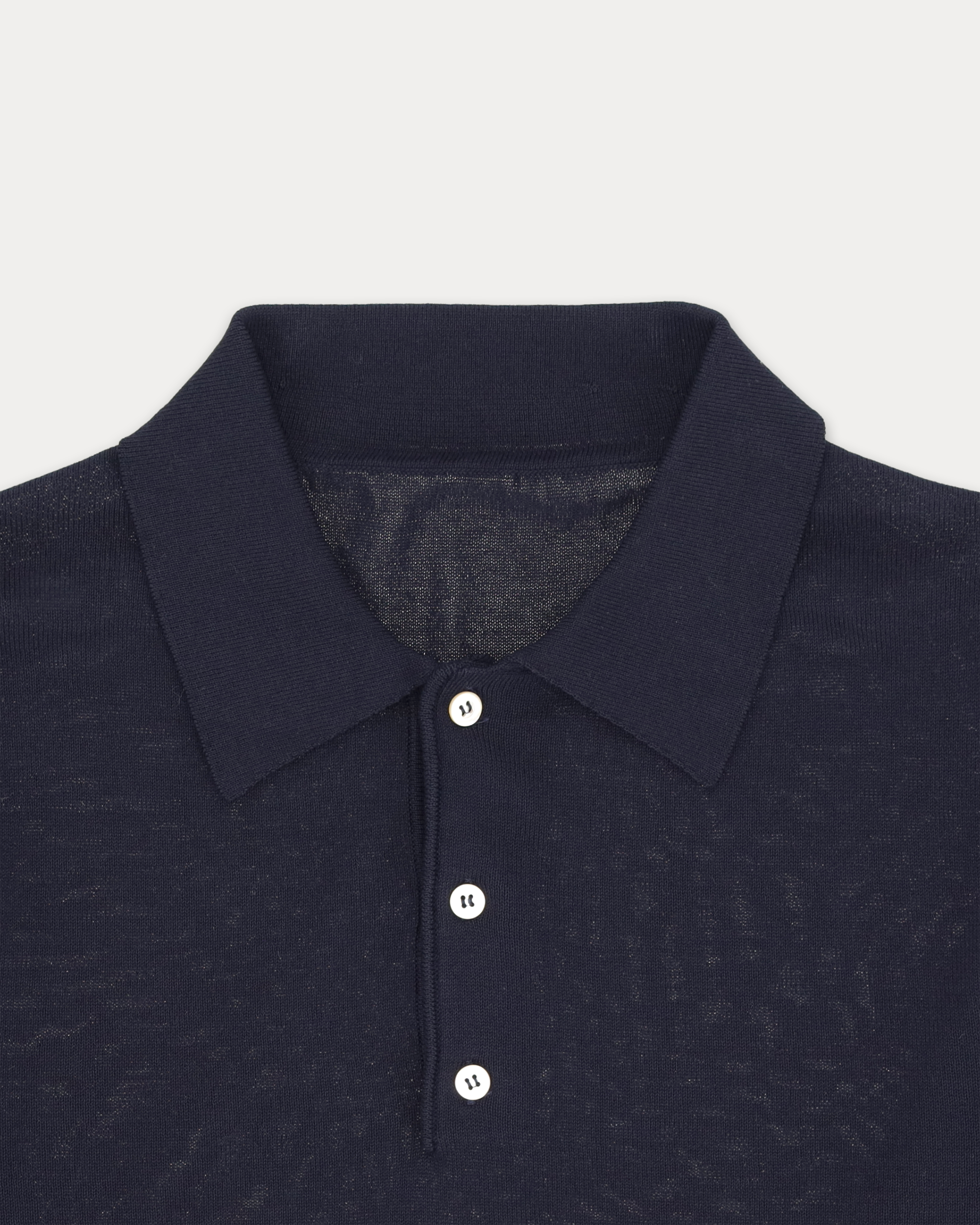 Bennet Long Sleeve Cotton Polo