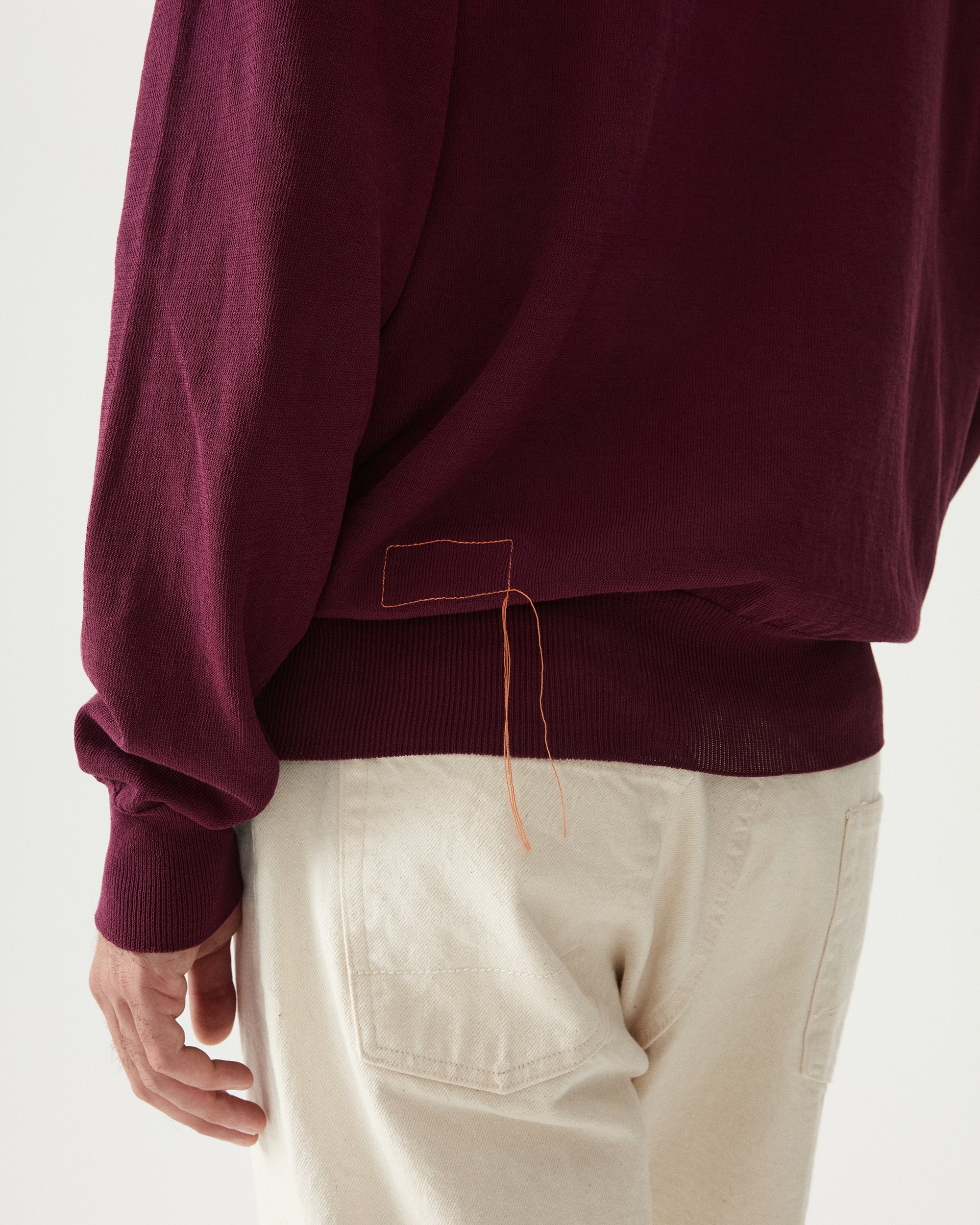 Bennet Long Sleeve Cotton Polo