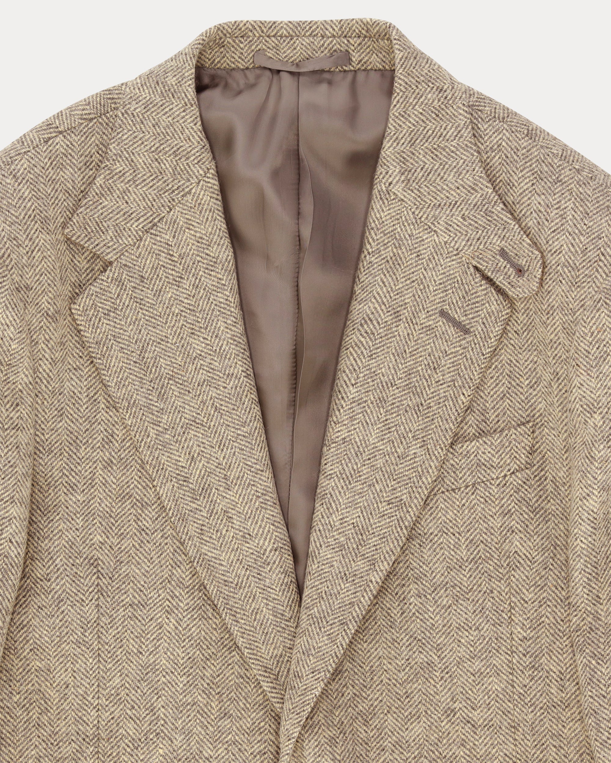 Bernardo Giacca Classica in Herringbone