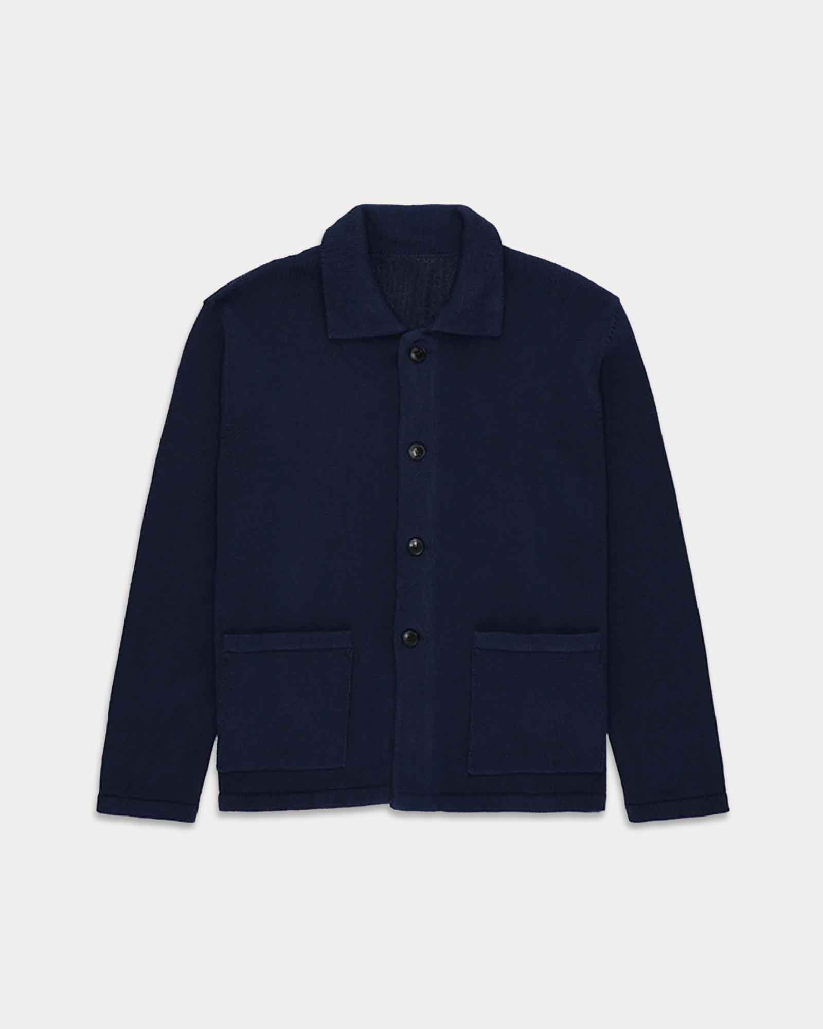 Beta Cotton Knit Cardigan