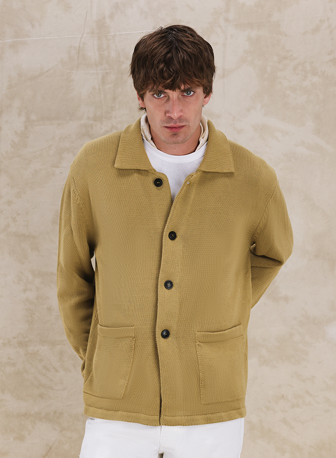 Beta Cardigan In Maglia Di Cotone