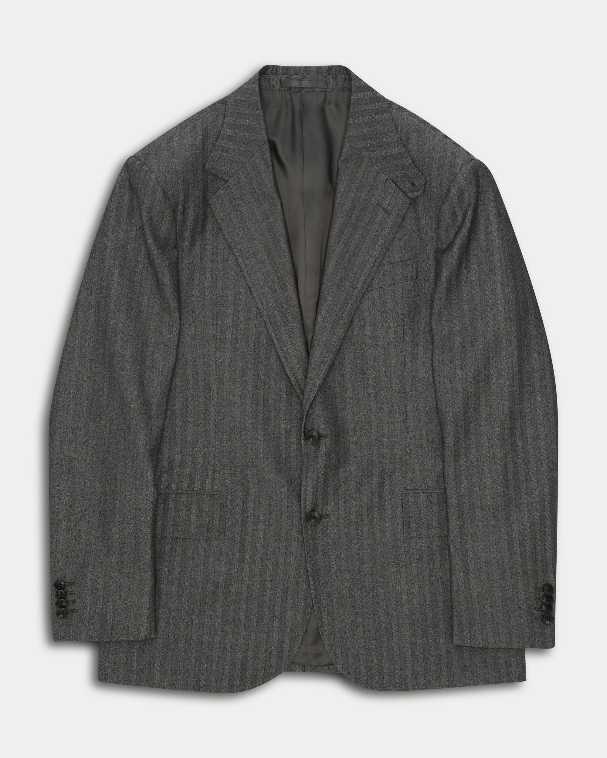 Bertolucci Herringbone Wool Suit