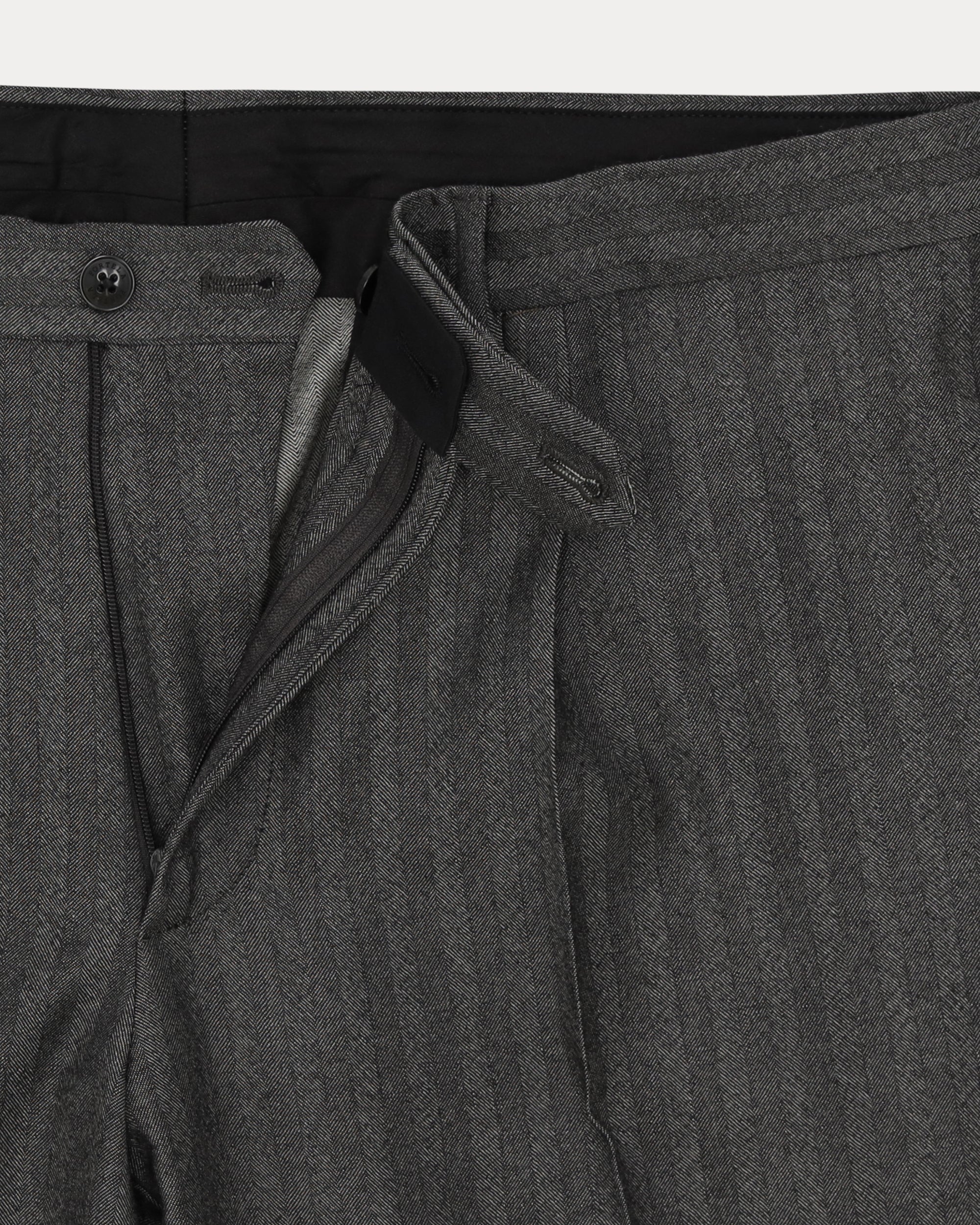 Bertolucci Herringbone Wool Suit