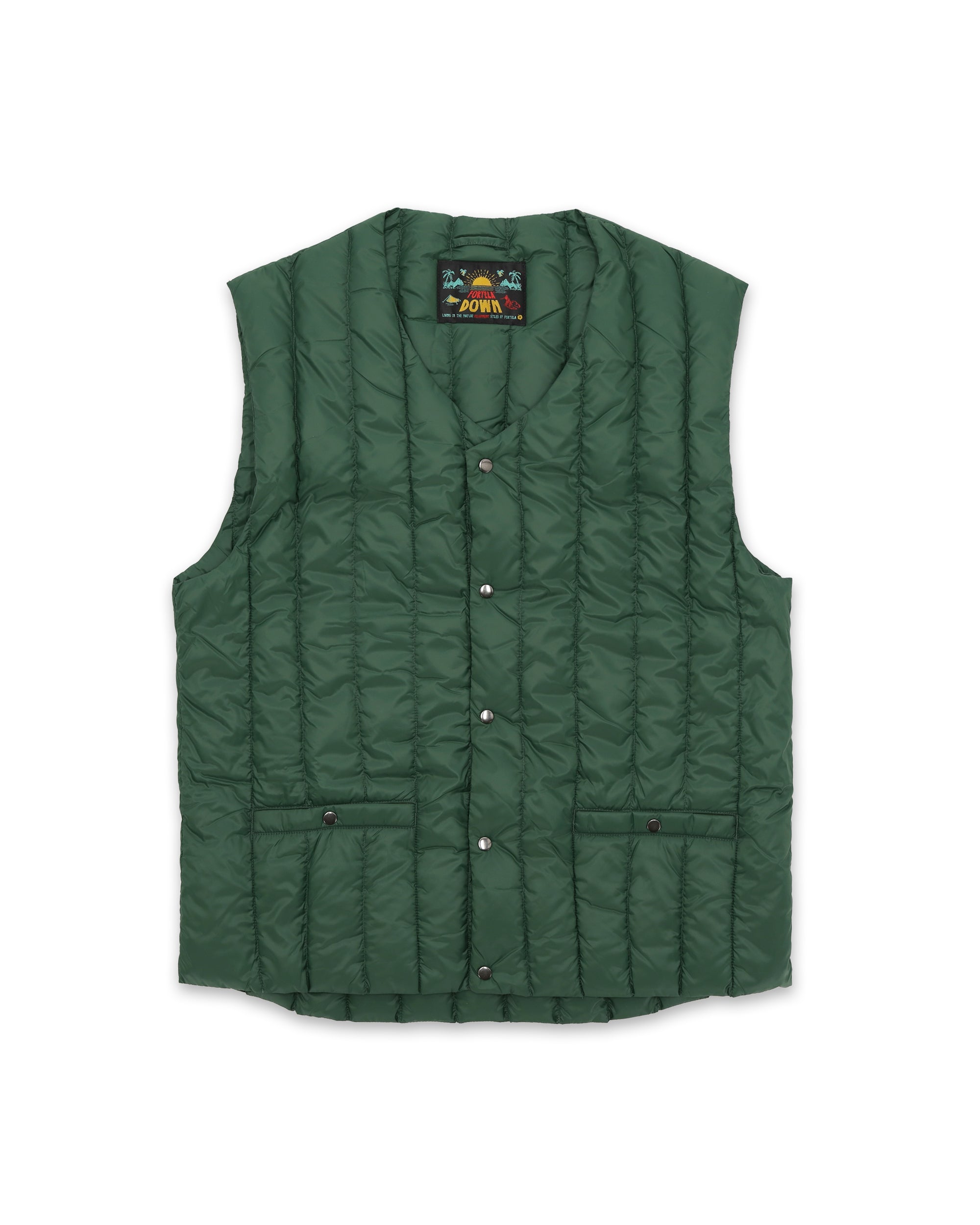 Birdie Gilet In Nylon Trapuntato