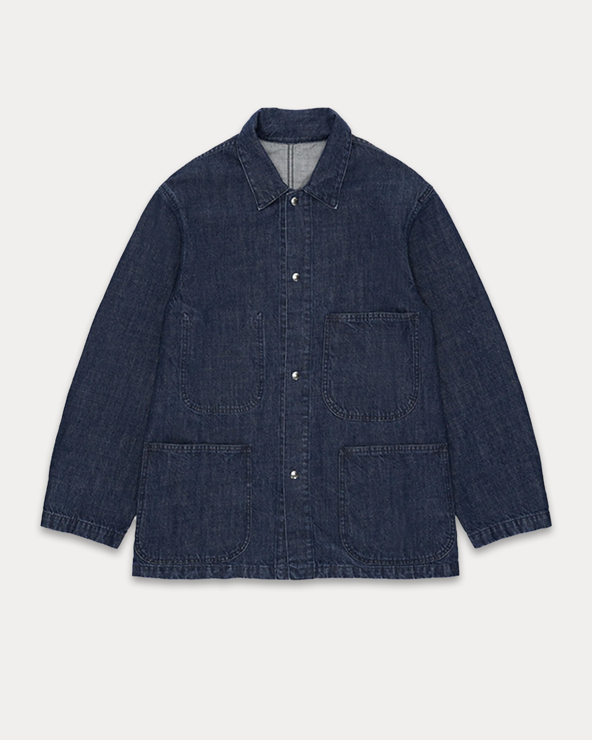 Blake Giacca In Denim Indigo Rinse