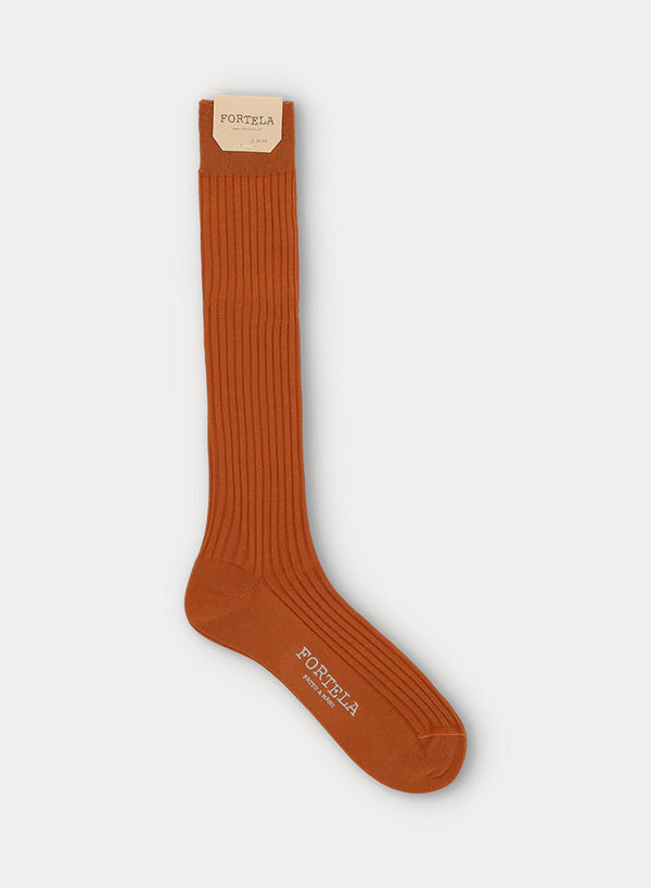 Bob Fine Rib Lisle Thread Socks