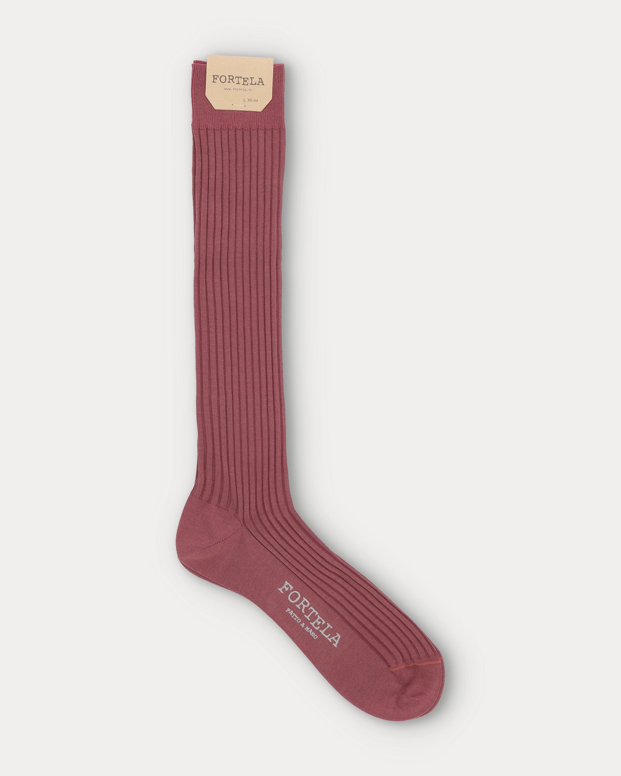 Bob Fine Rib Lisle Thread Socks
