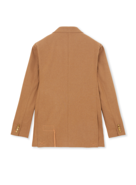 Bobbie Giacca Classica Doppiopetto In Flanella 