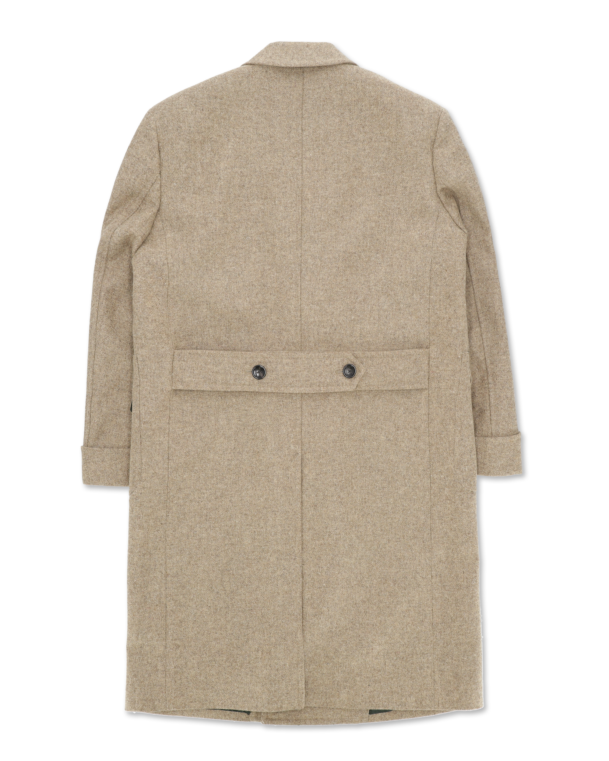 Bogart Cappotto Doppiopetto In Herringbone di Lana