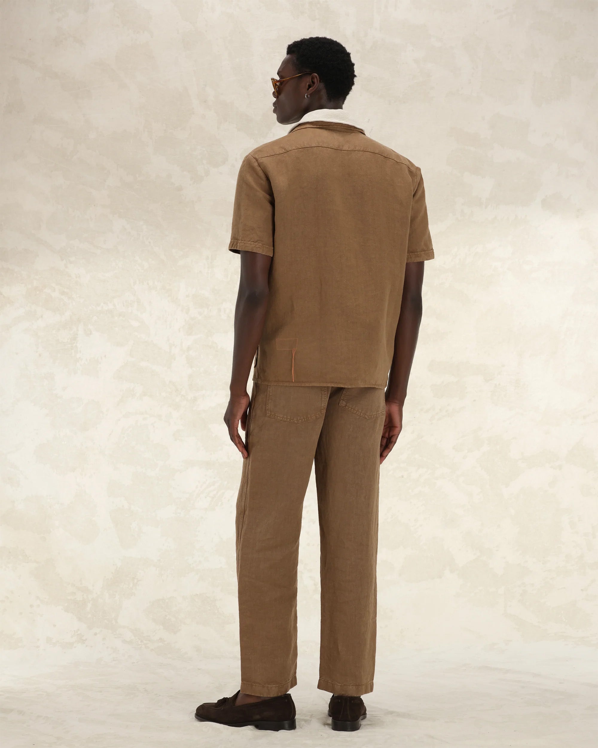 Bohem Short Sleeve Linen Shirt