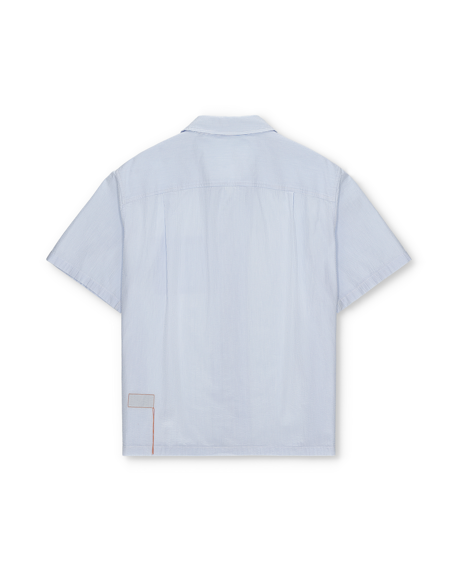 Bowling Camicia In Cotone Manica Corta