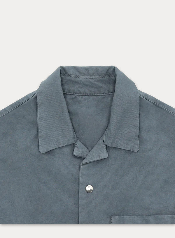 Bowling Short Sleeve Cotton Shirt