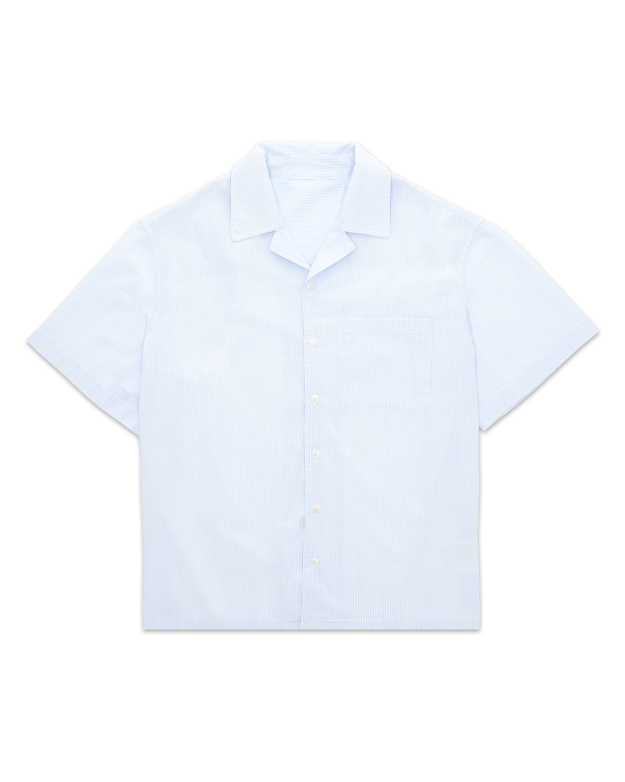 Bowling Camicia In Lino Manica Corta