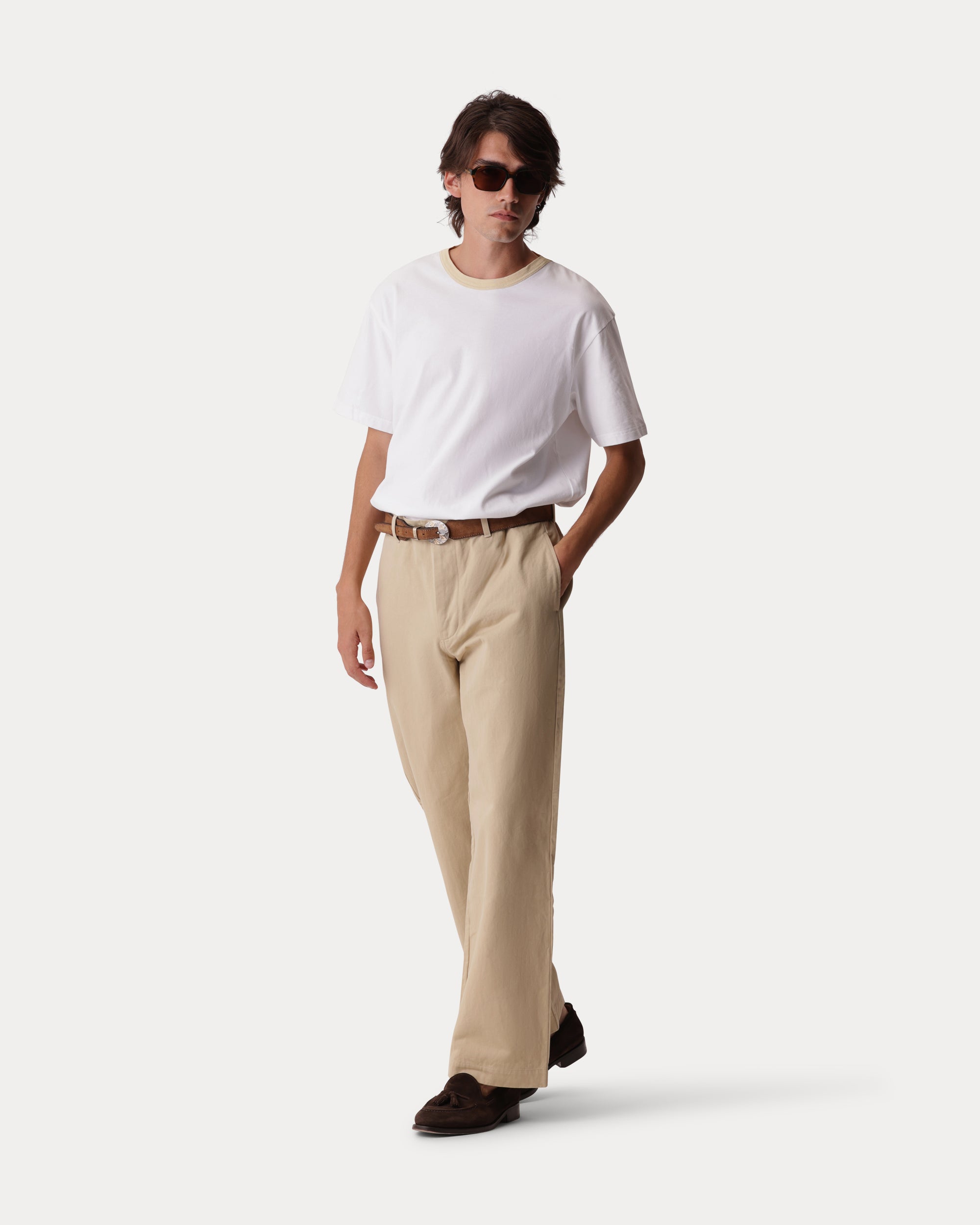 Boyd T-shirt Girocollo in Cotone