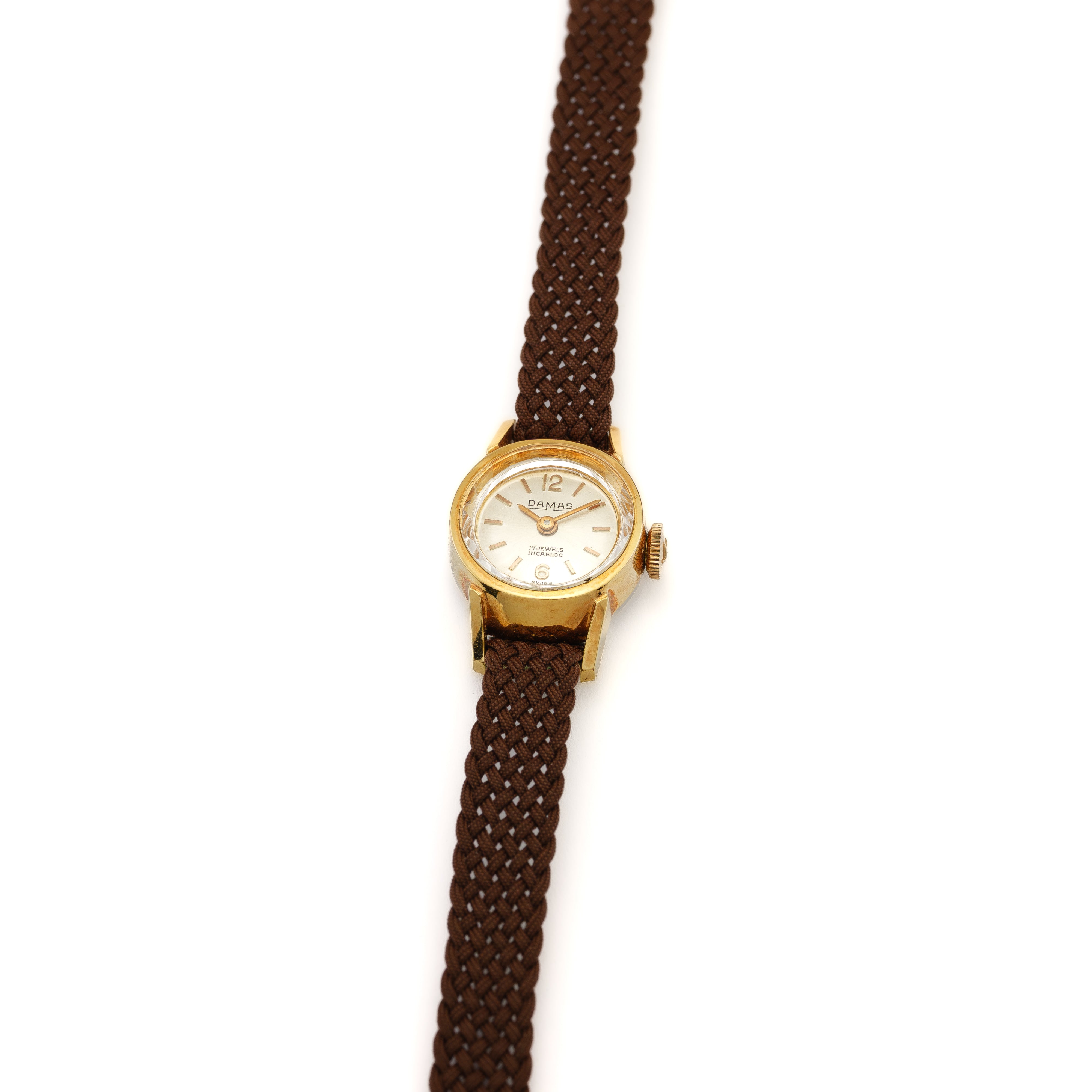 Damas Pulce Gold Br10 Cream Dial