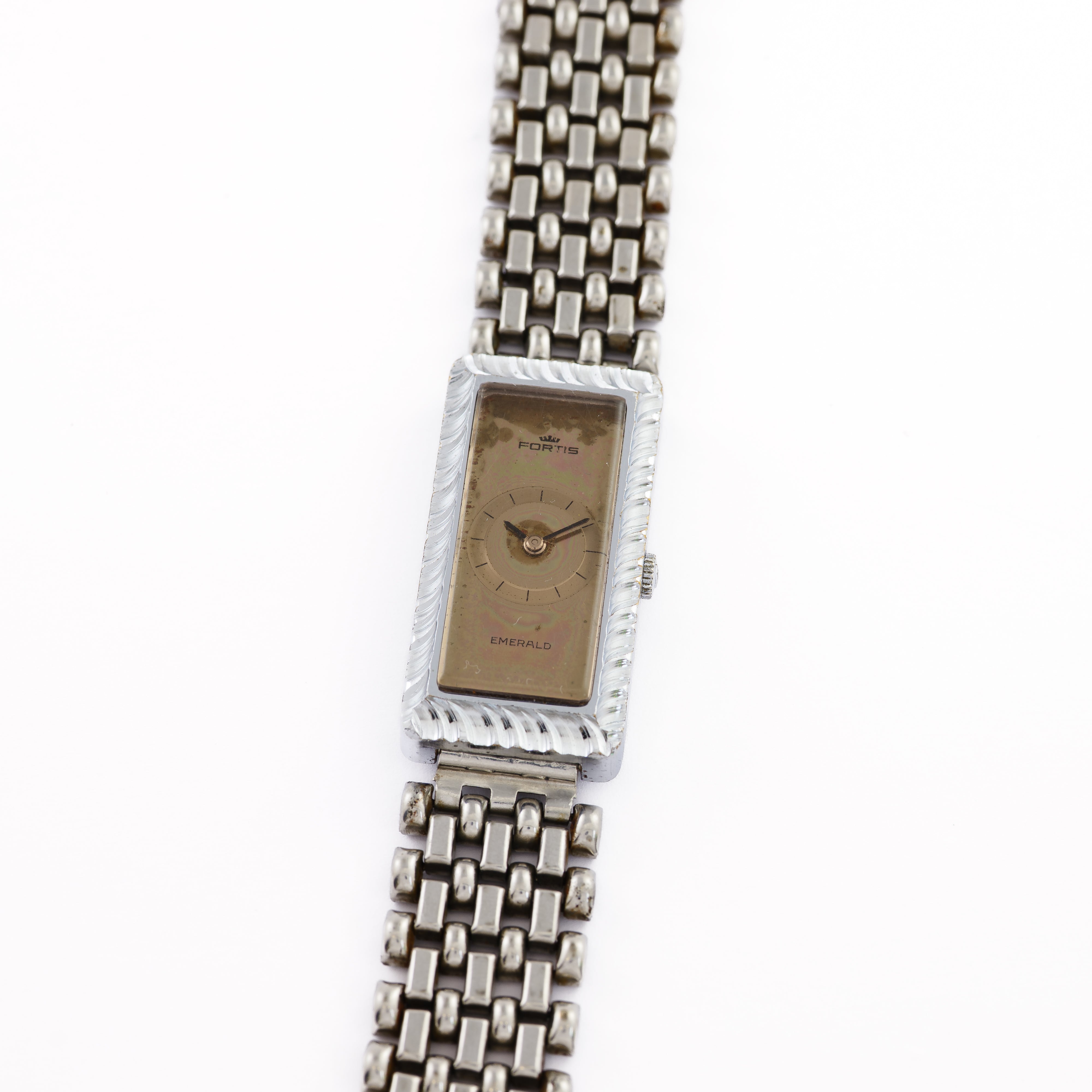 Fortis Emerald with "longside" rectangular case