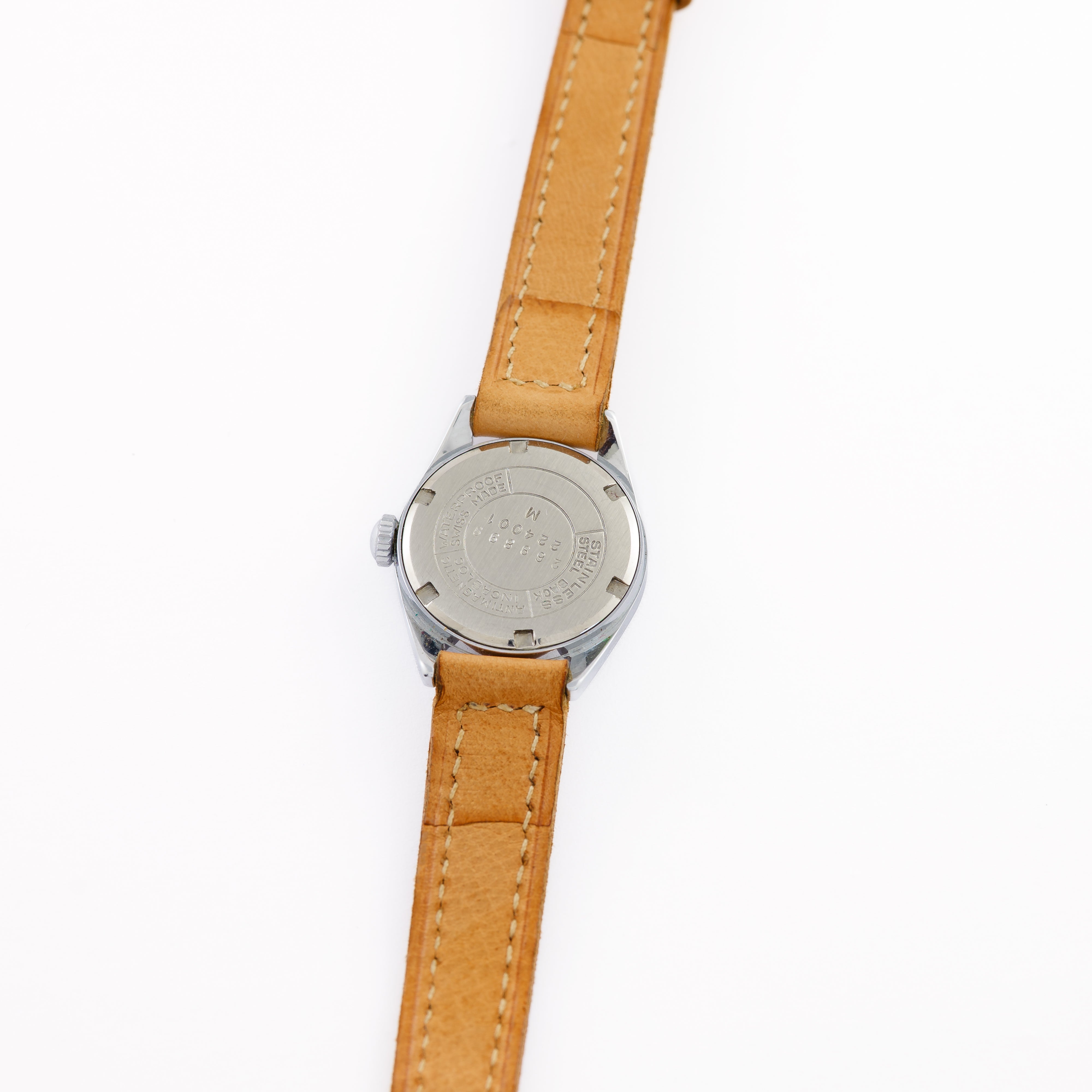 Ernest Borel "Mini-Military" with a steel case and "long lugs"
