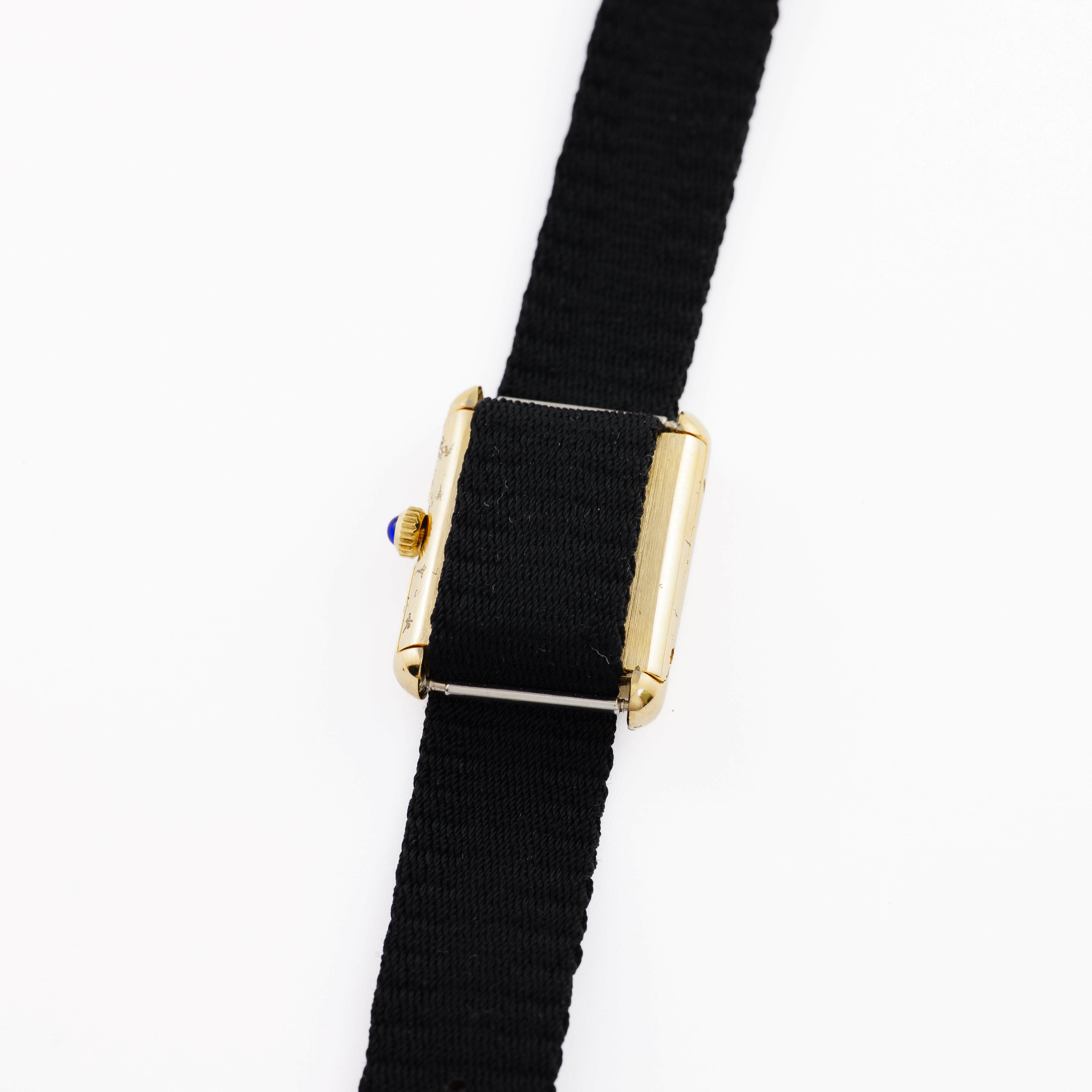 Avalion "Tank" with Yellow Gold Plated Case