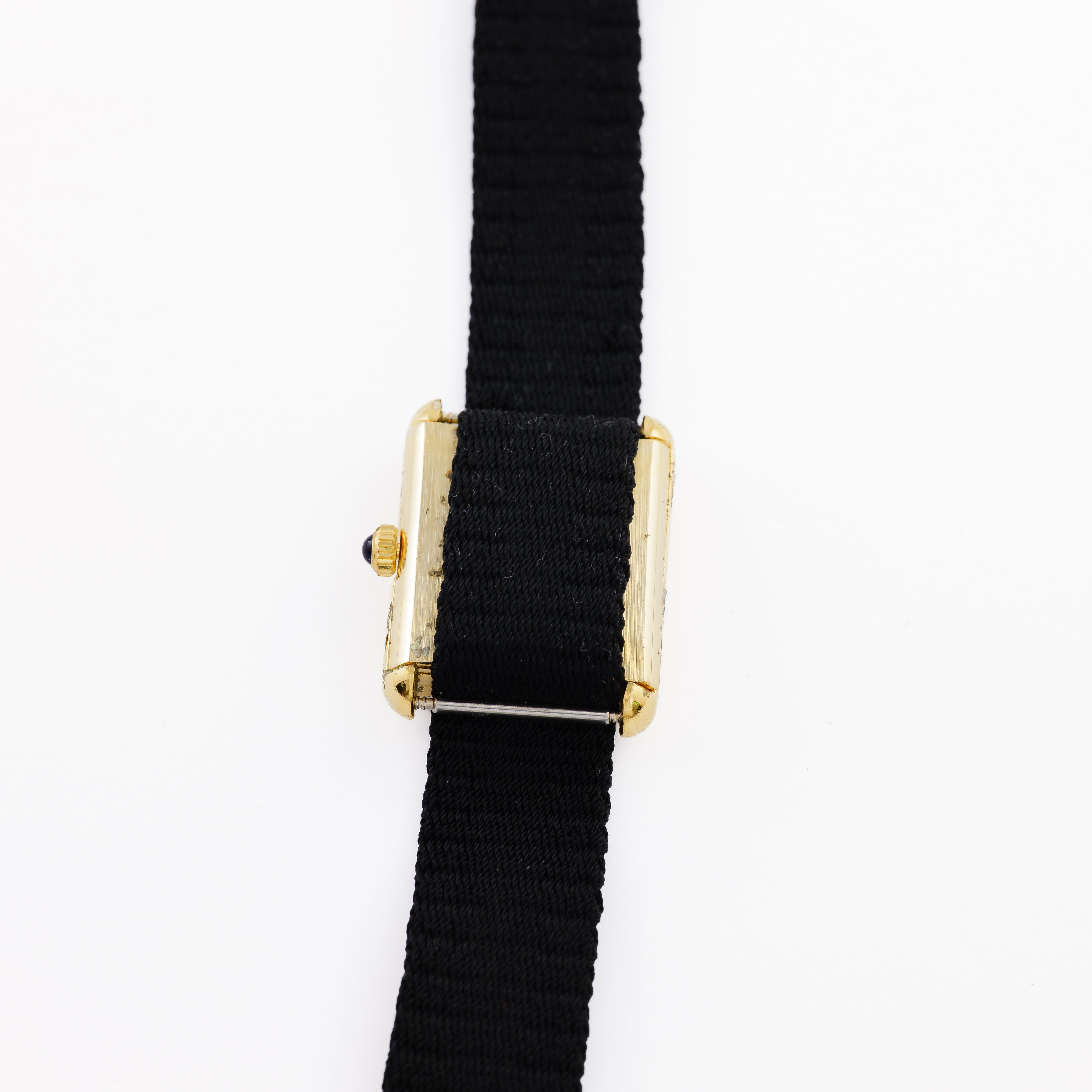 Avalion “Tank” with Yellow Gold Plated Case