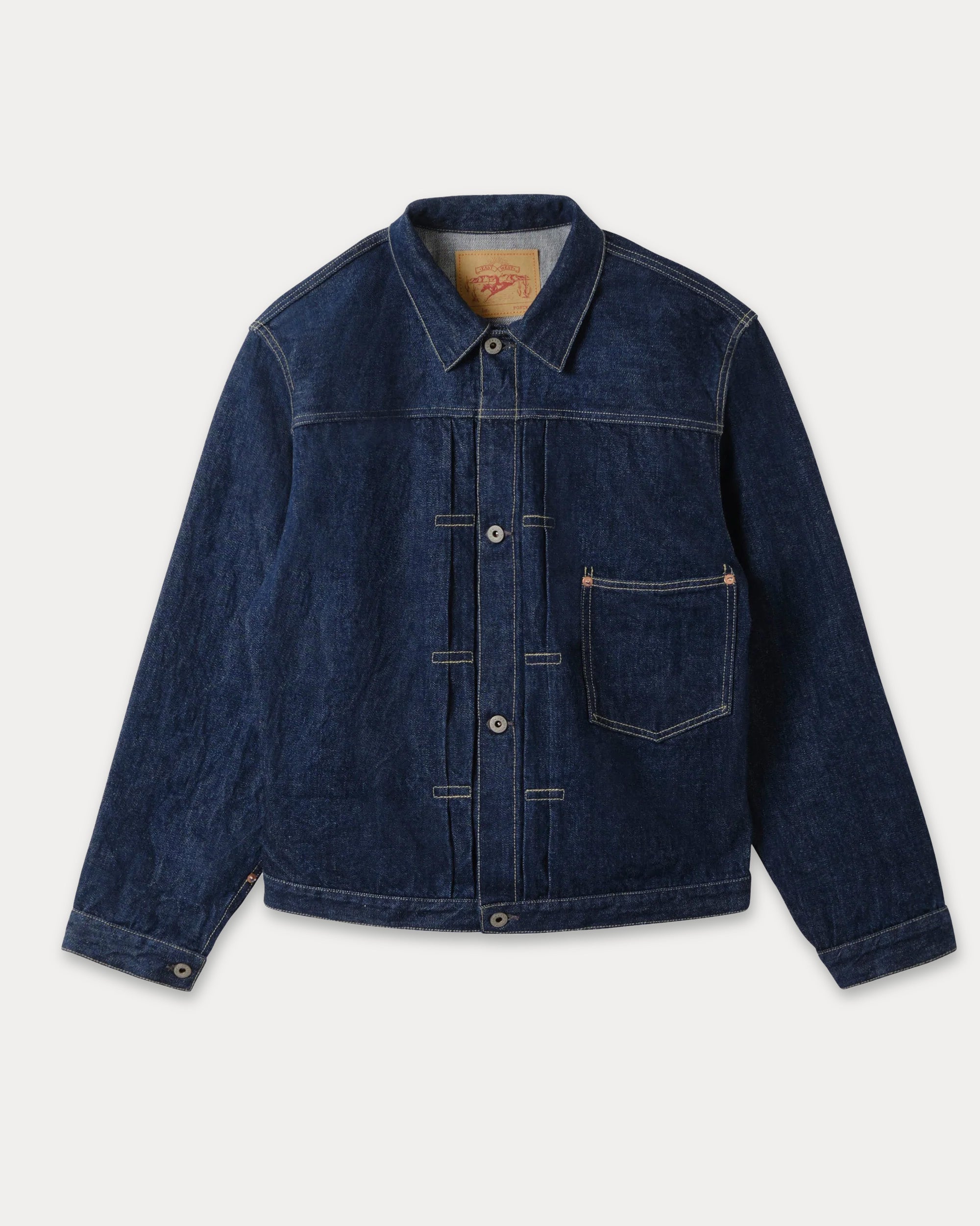 Buddy Japan Selvedge Denim Jacket Indigo Rinse