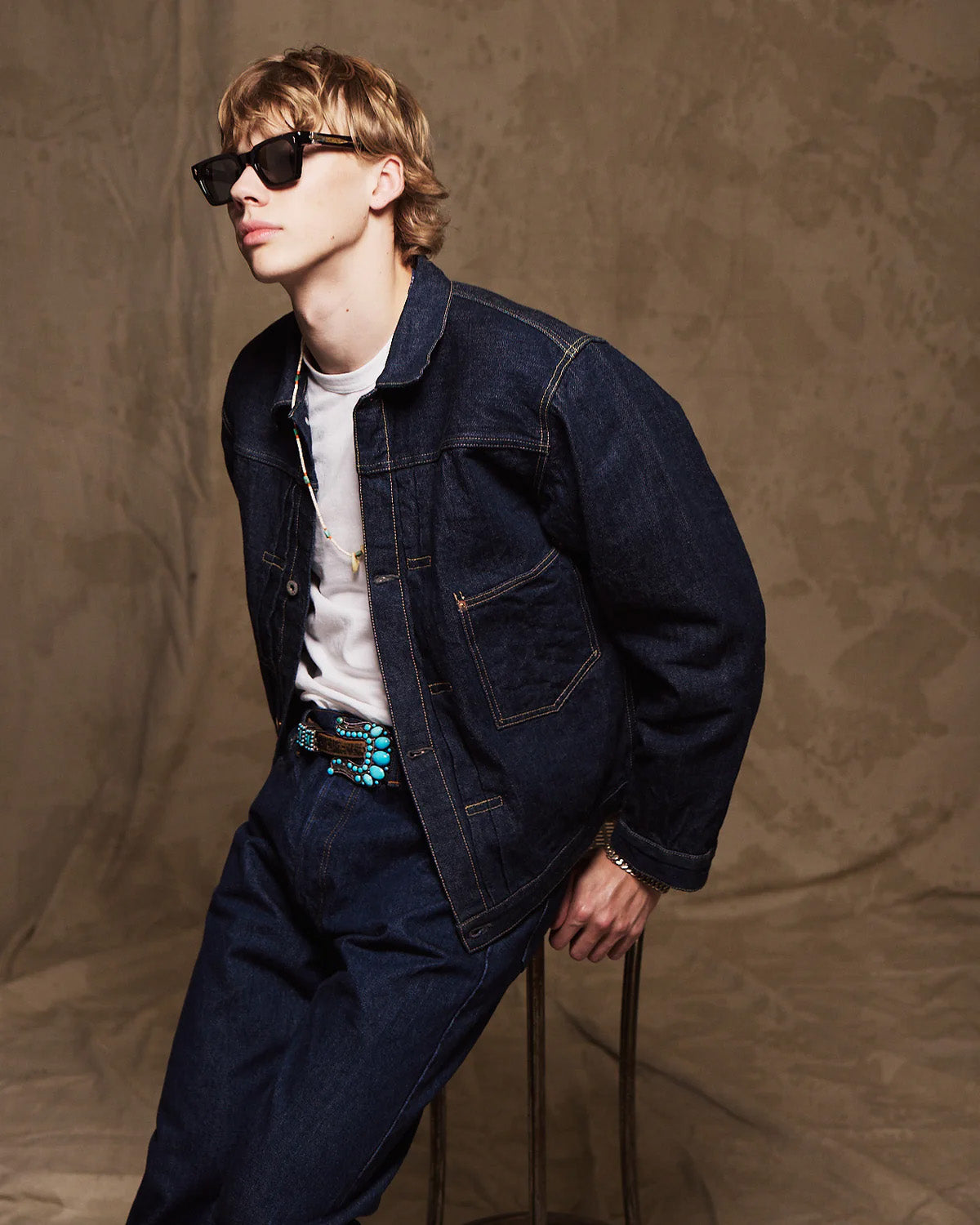 Buddy Giacca in Japan Denim Cimosato Indigo Rinse