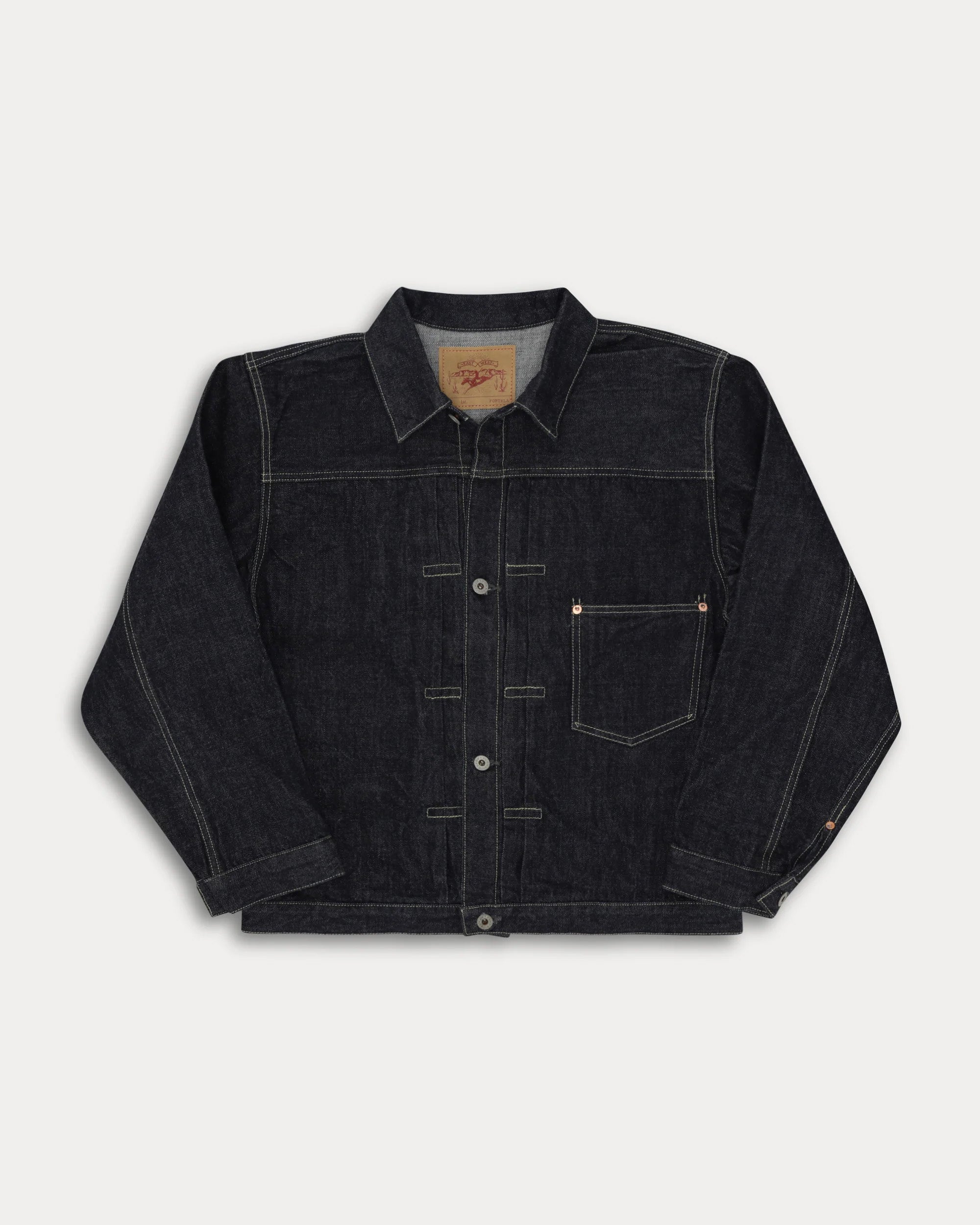 Buddy Japan Selvedge Denim Jacket Indigo Rinse