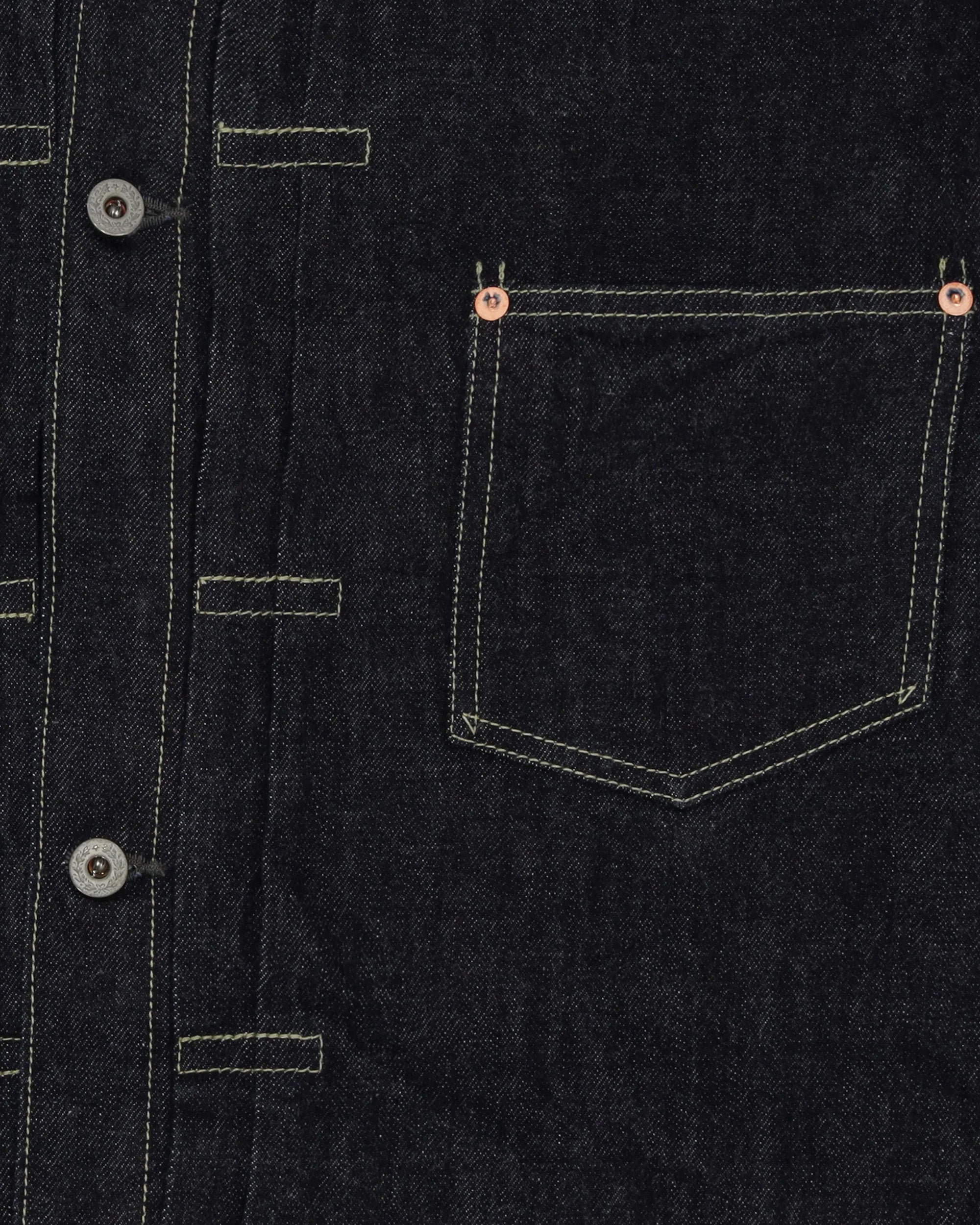 Buddy Giacca in Japan Denim Cimosato Indigo Rinse