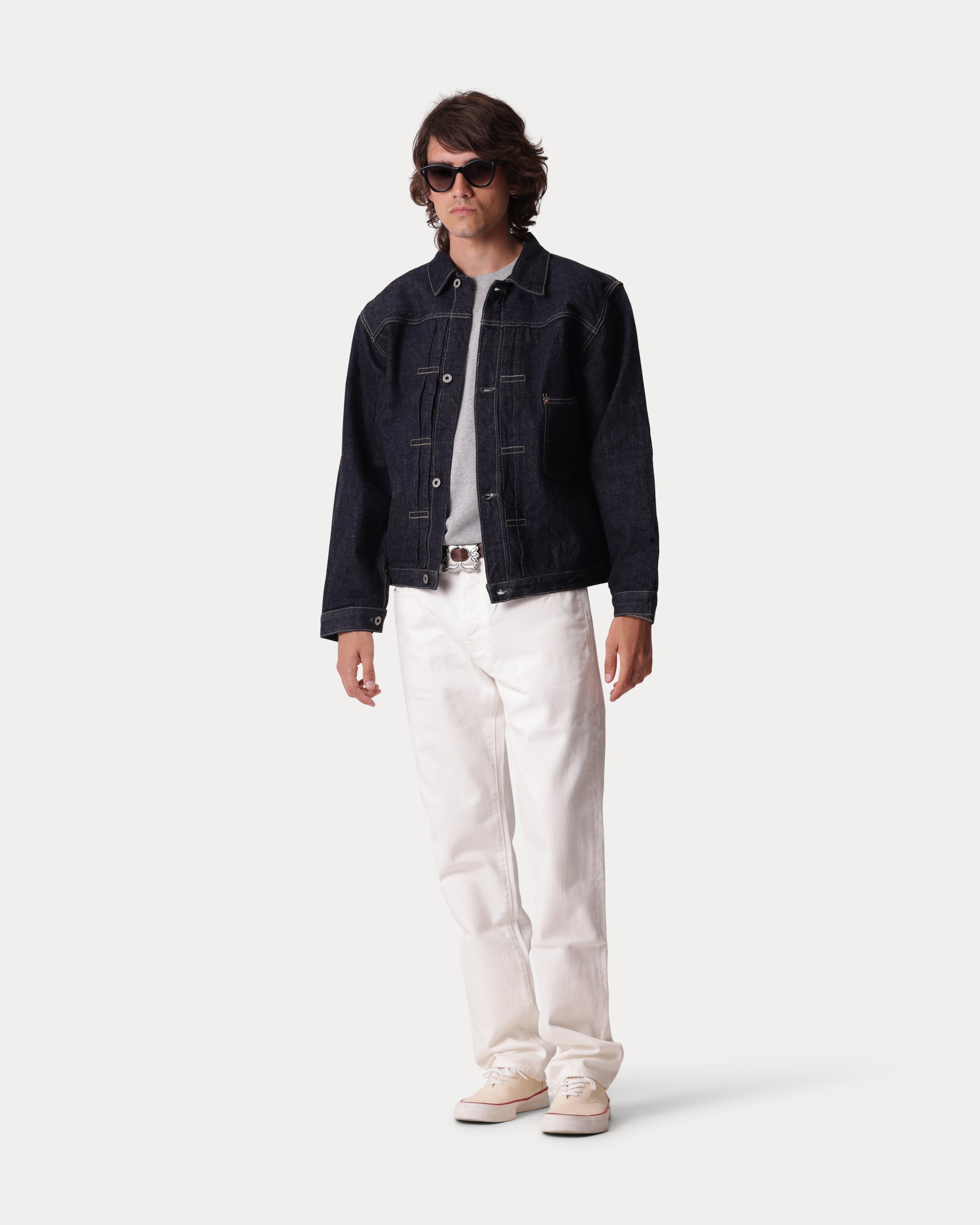 Buddy Japan Selvedge Denim Jacket Indigo Rinse