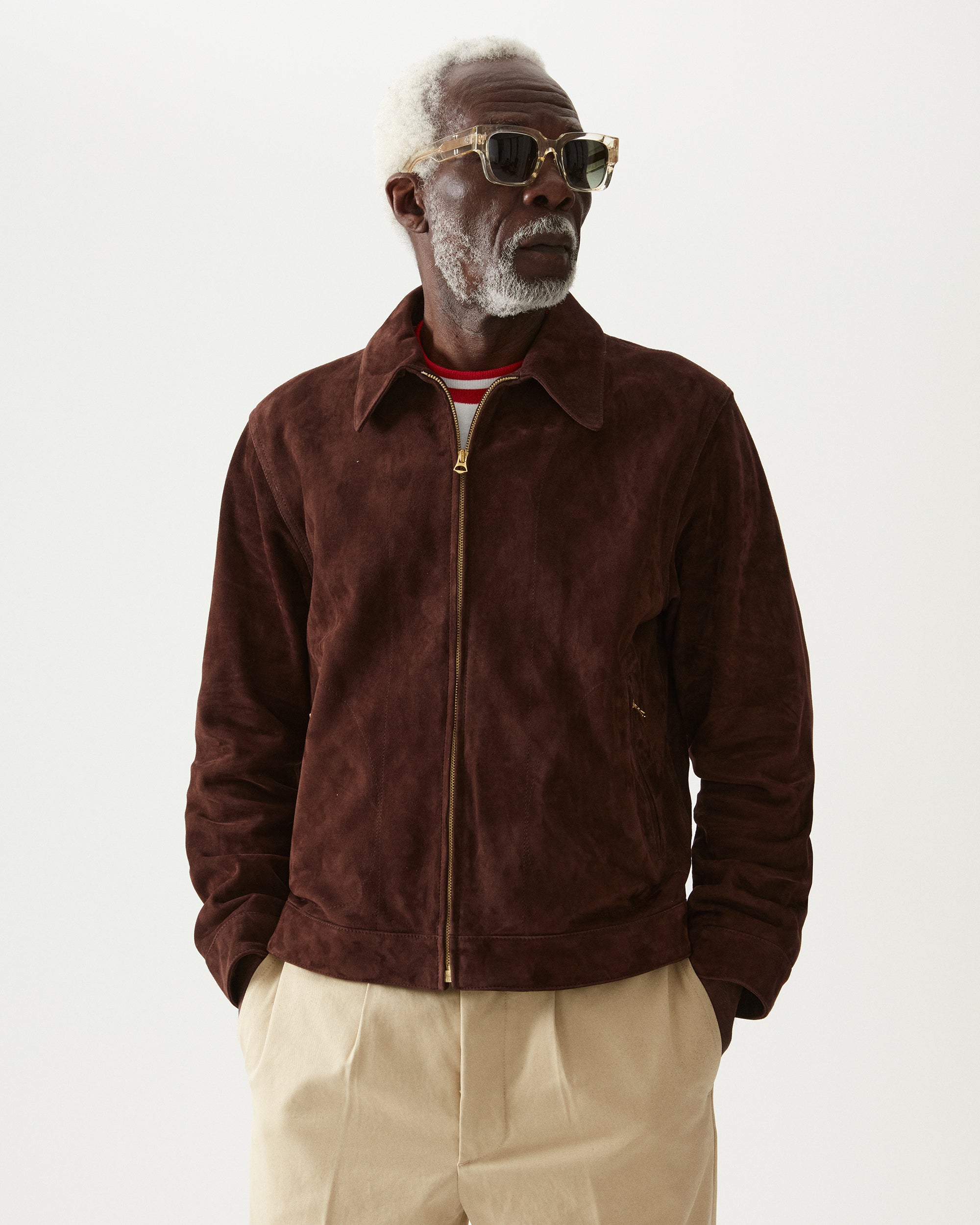 Cash Suede Jacket