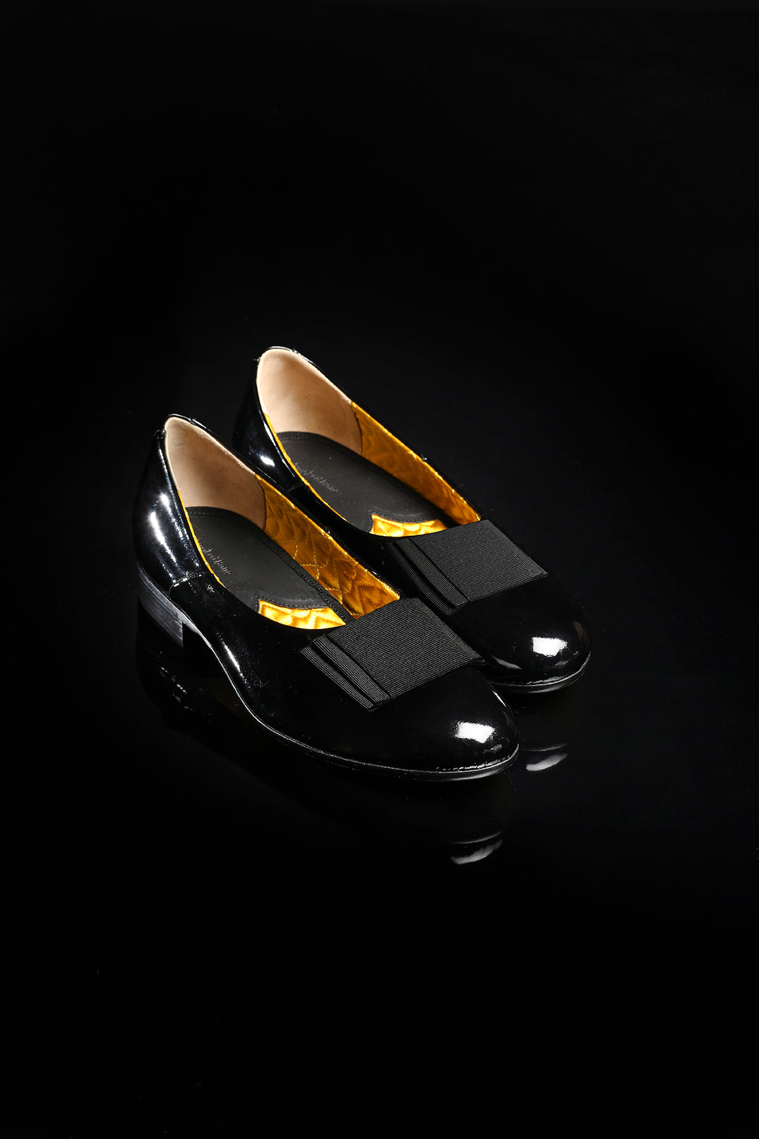 Smokedbone "Beverly Bow" Ciabatta in Pelle Vinile