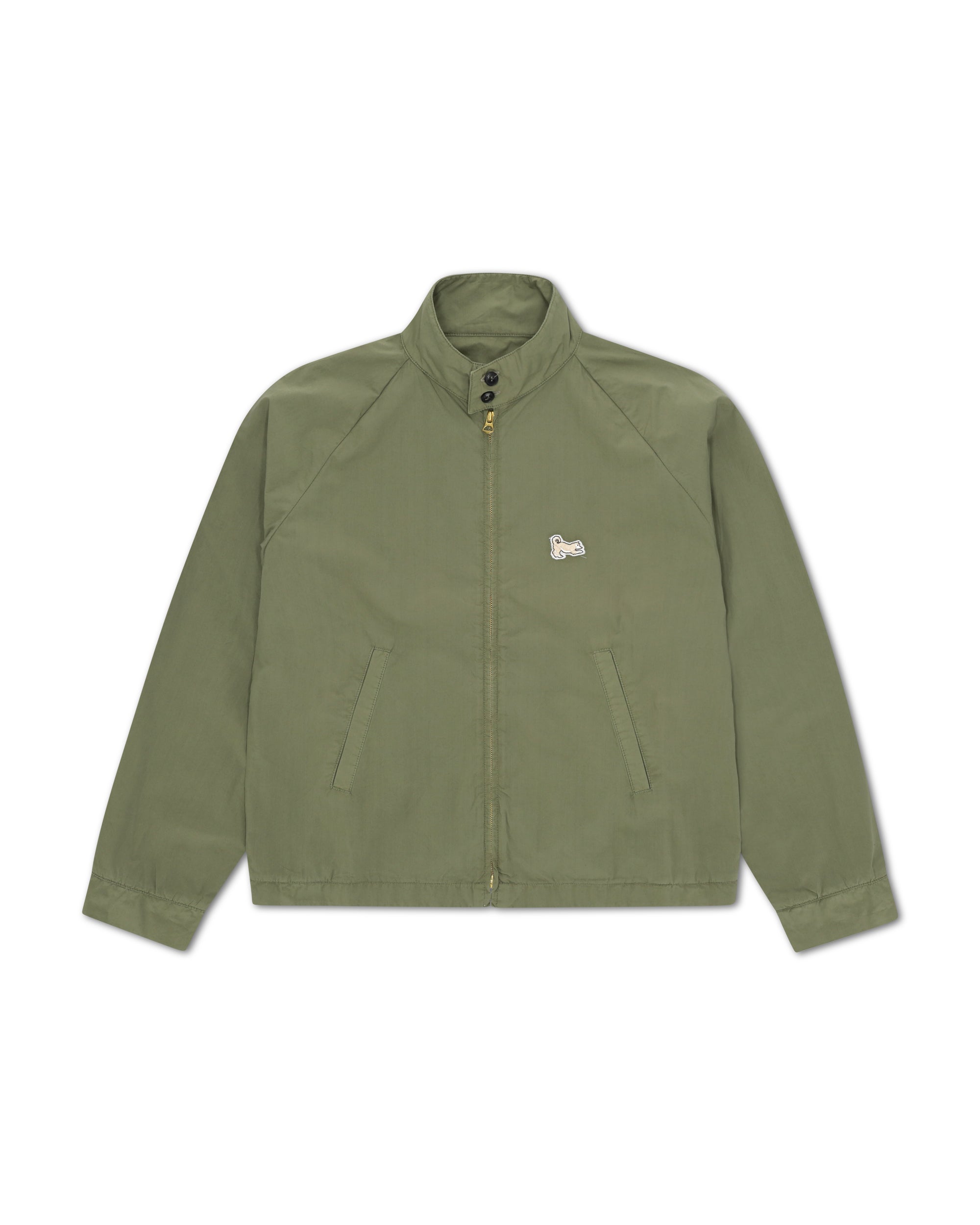 Carol Cotton Popeline Zip-up Jacket