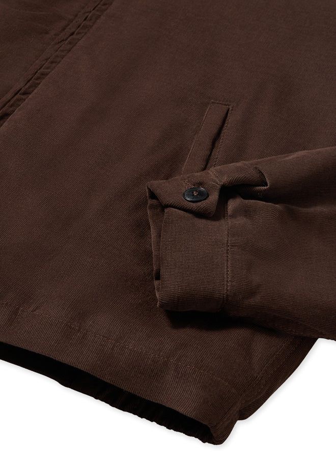 Carol Giacca con Zip in Velluto a Coste