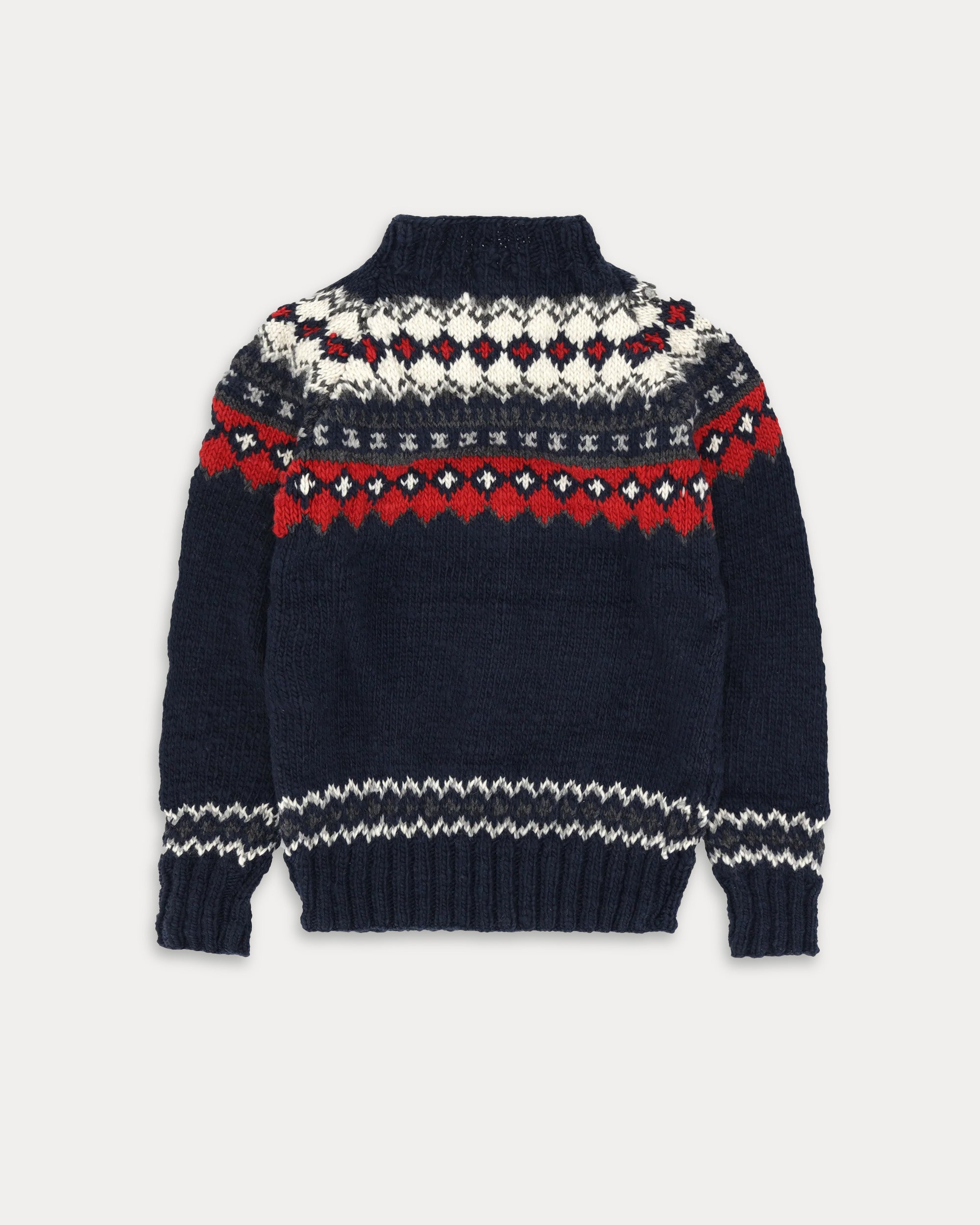 Chamula Merino Wool Fair Isle Pullover