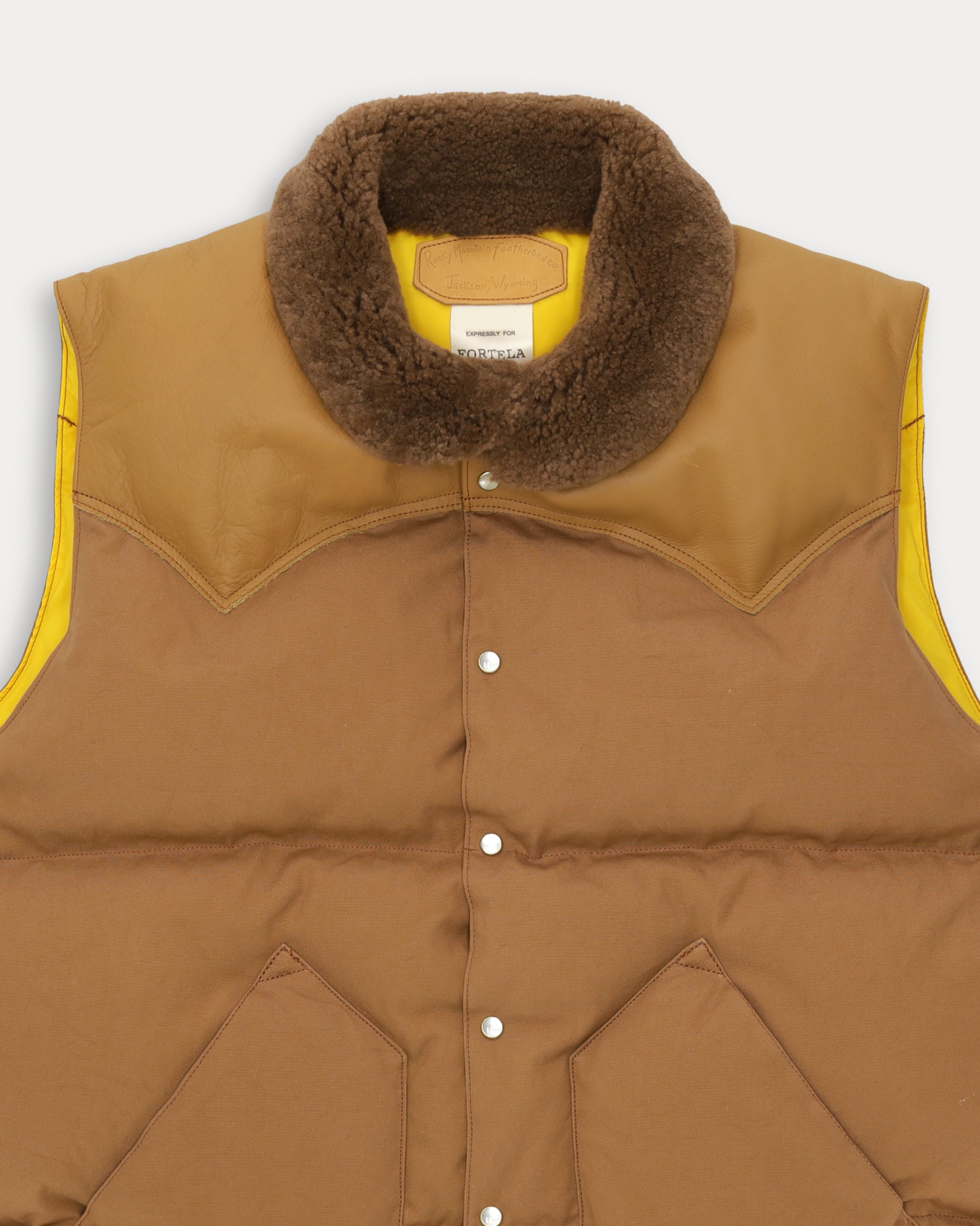 Christy Vest Gilet Sleeveless Rocky Mountain Featherbed x Fortela