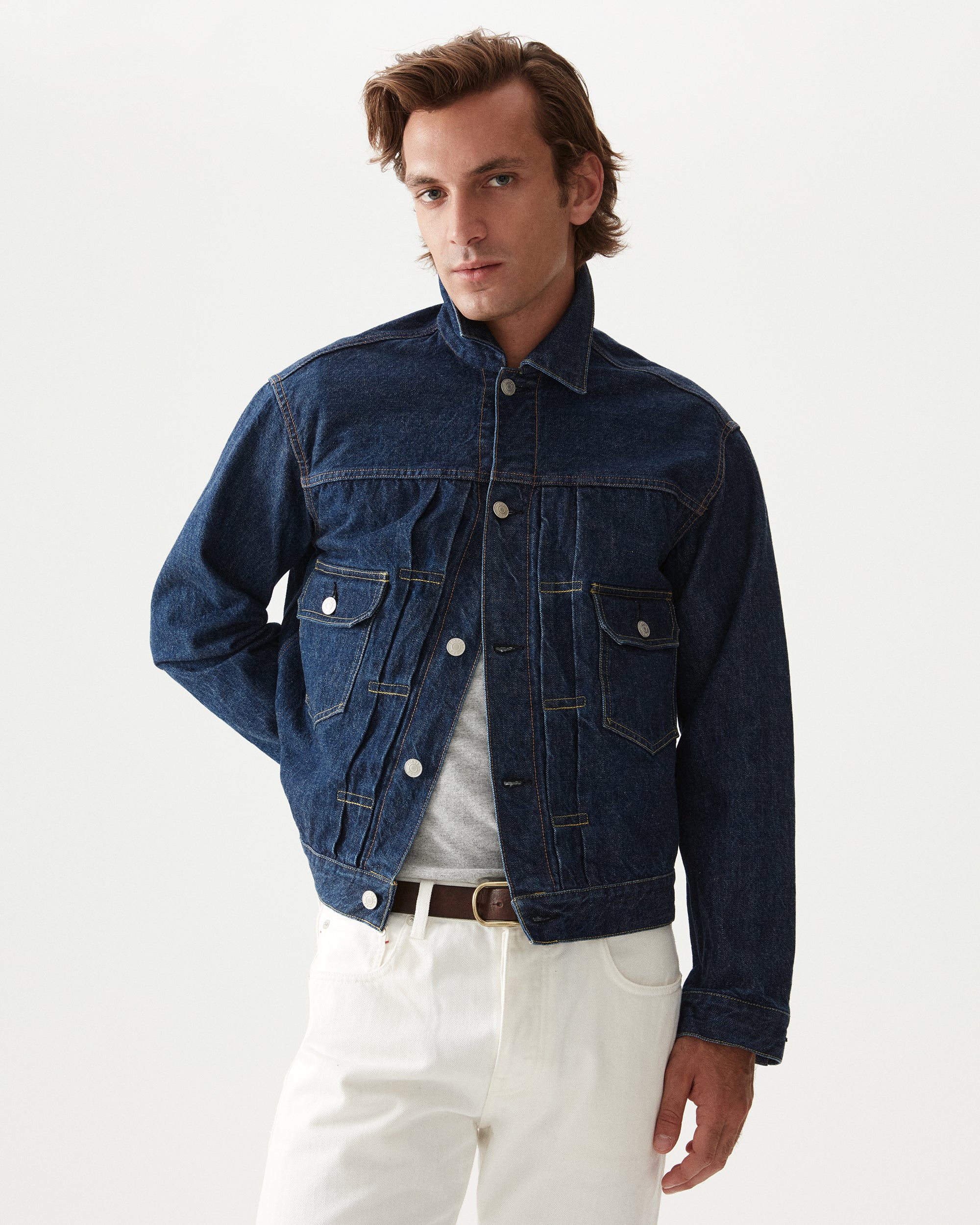 Cisco Japan Denim Jacket Stone Wash