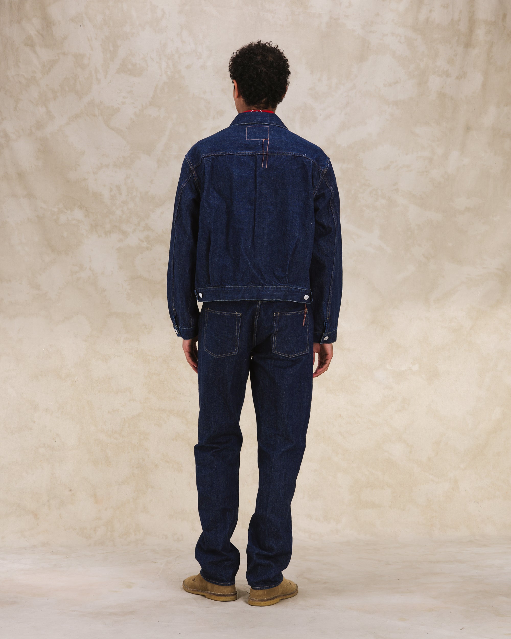 Cisco Giacca In Japan Denim Stone Wash