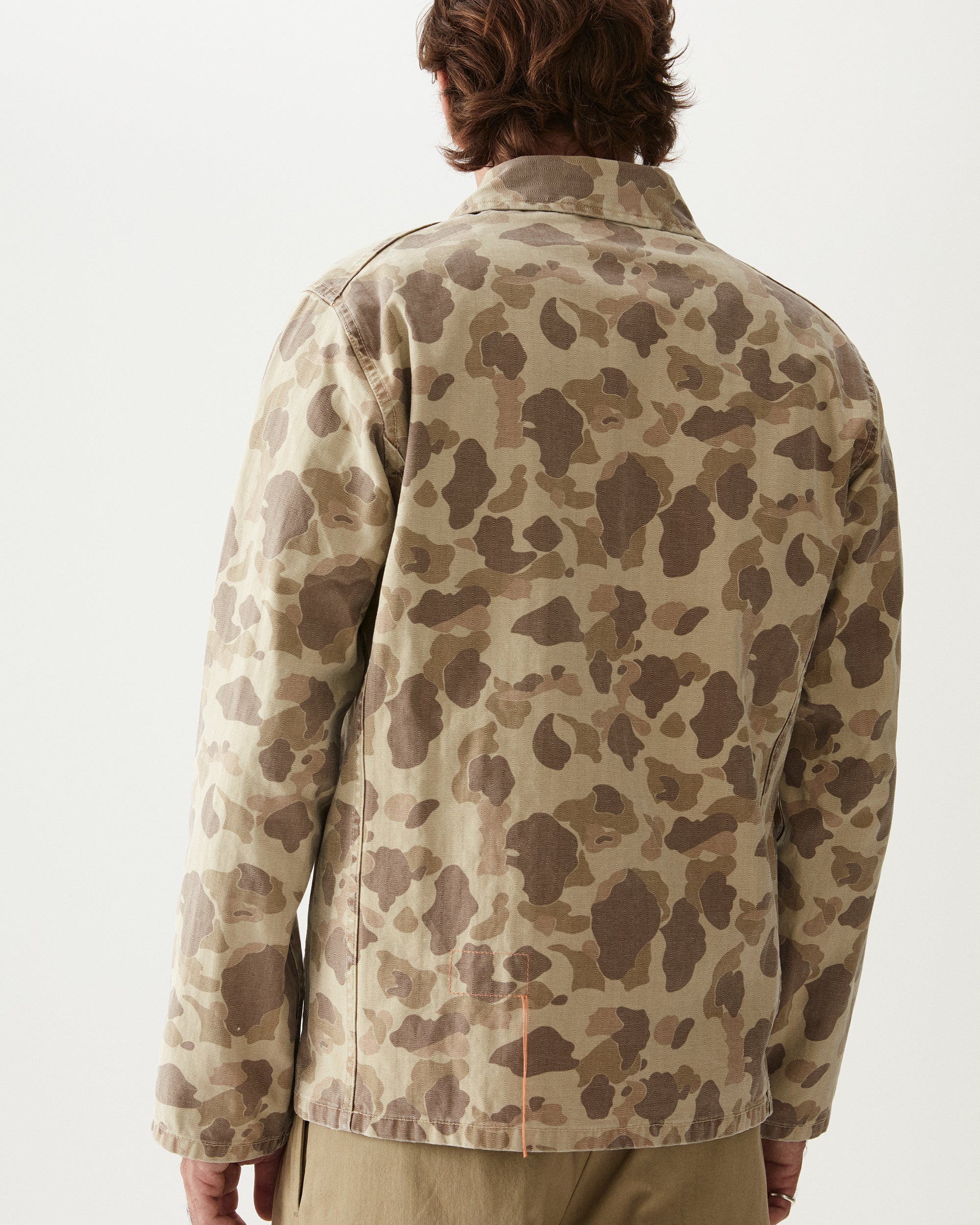 Clays Giacca Camouflage In Cotone